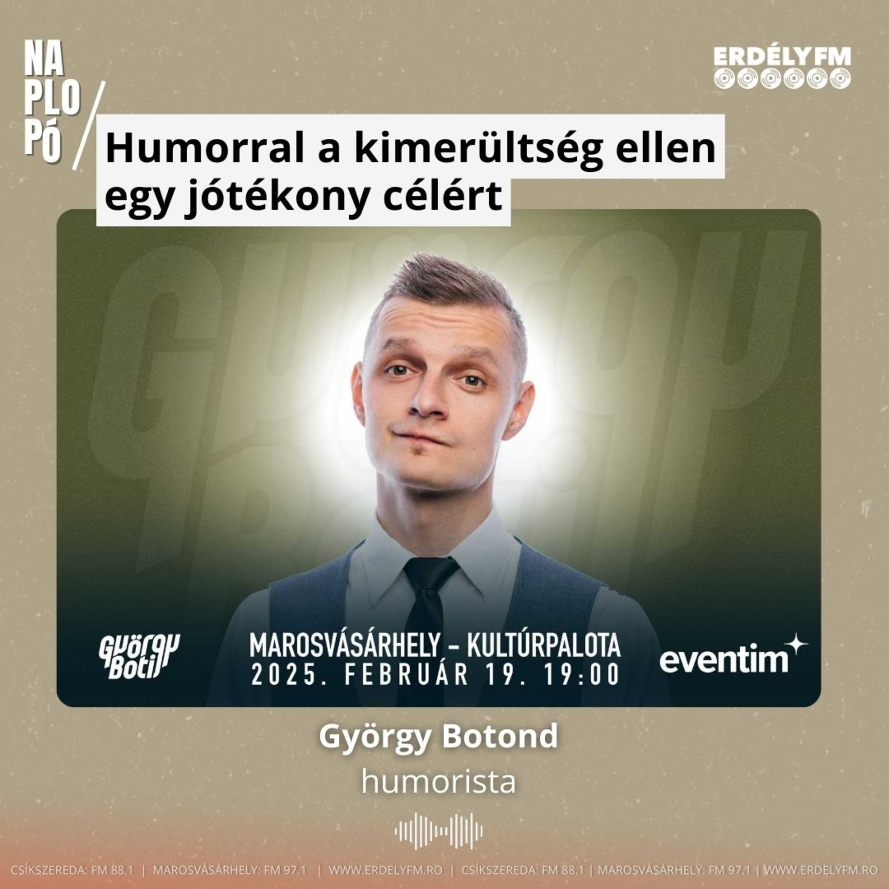 Humorral a kimerültség ellen egy jótékony célért episode artwork