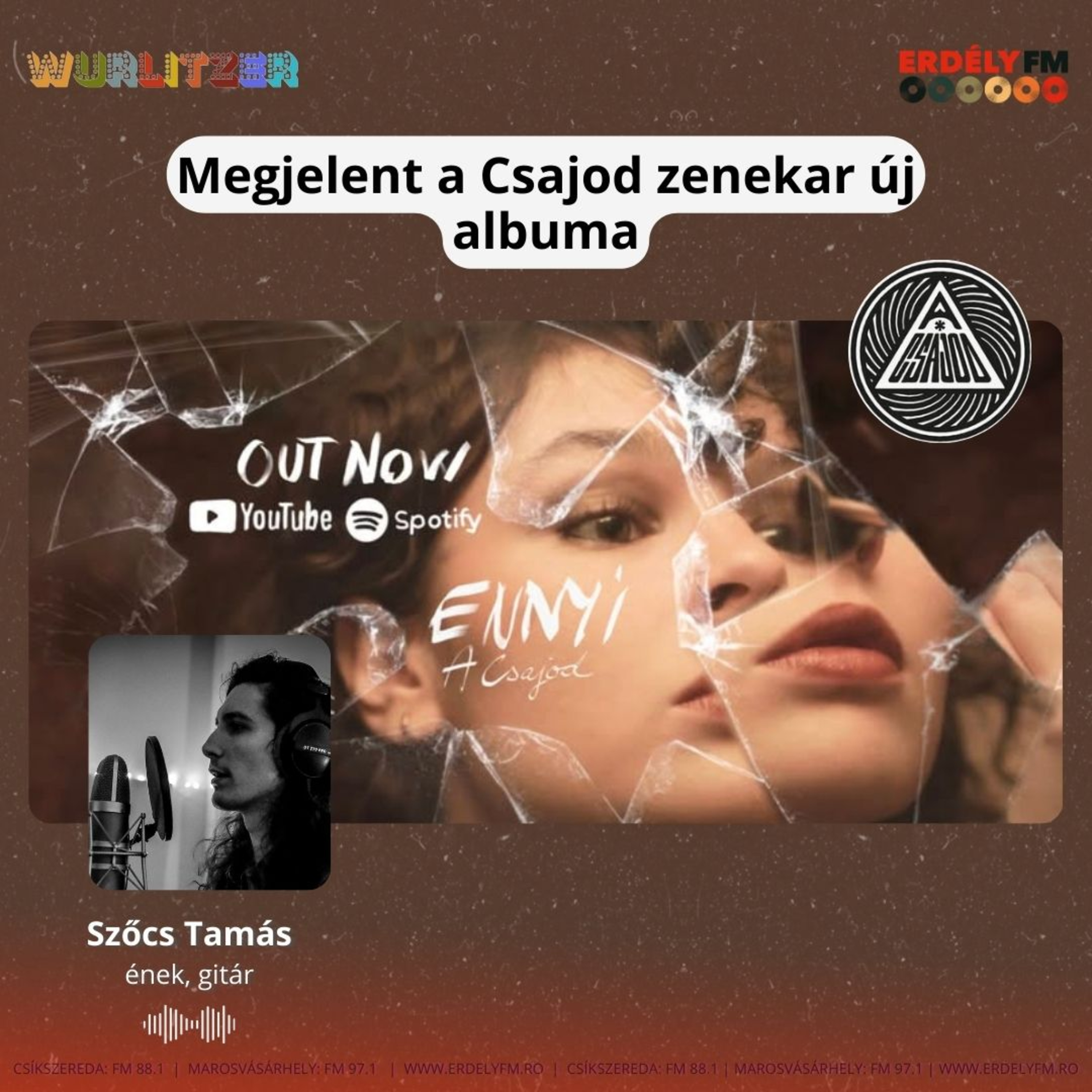 Megjelent a Csajod zenekar új albuma episode artwork