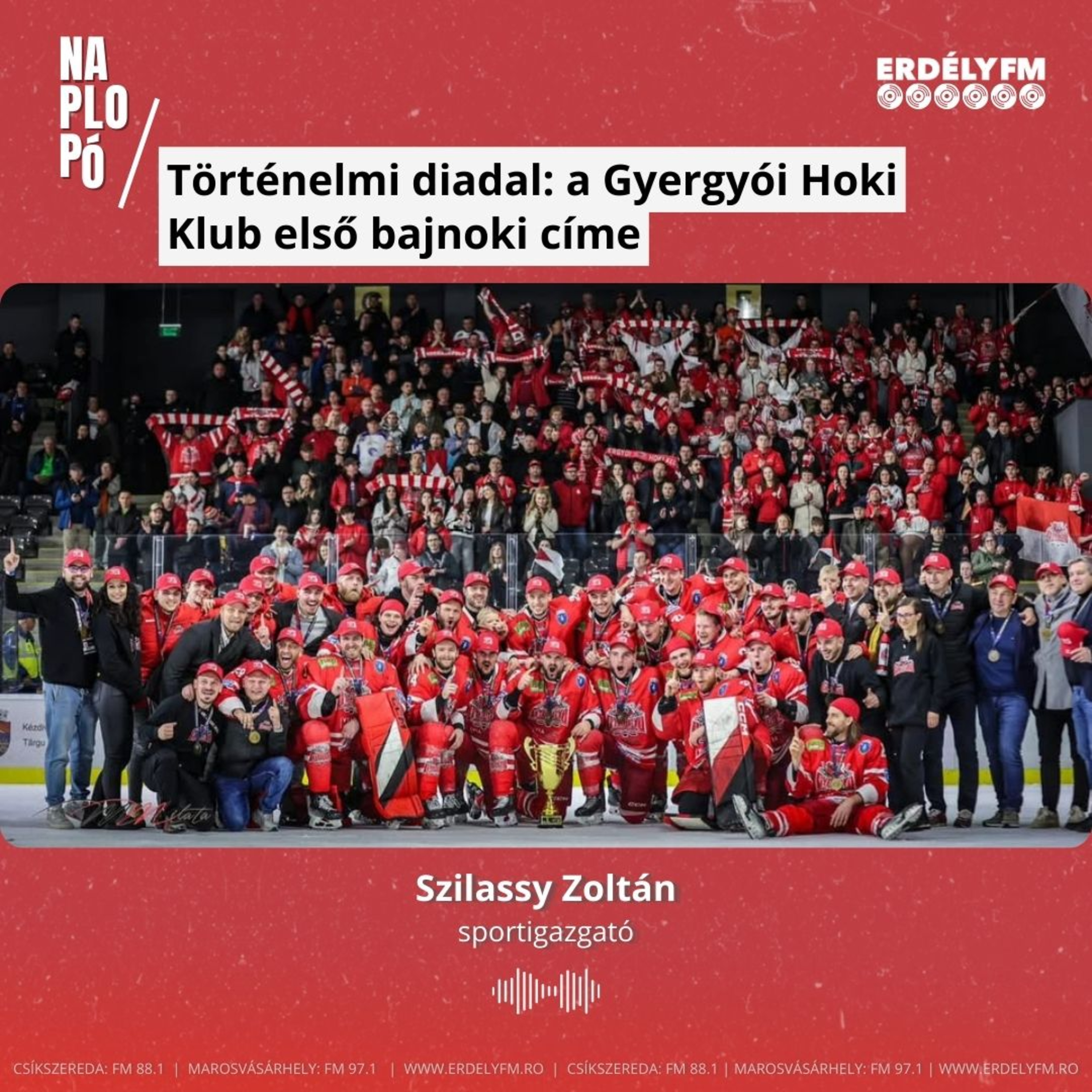 Történelmi diadal: a Gyergyói Hoki Klub első bajnoki címe episode artwork