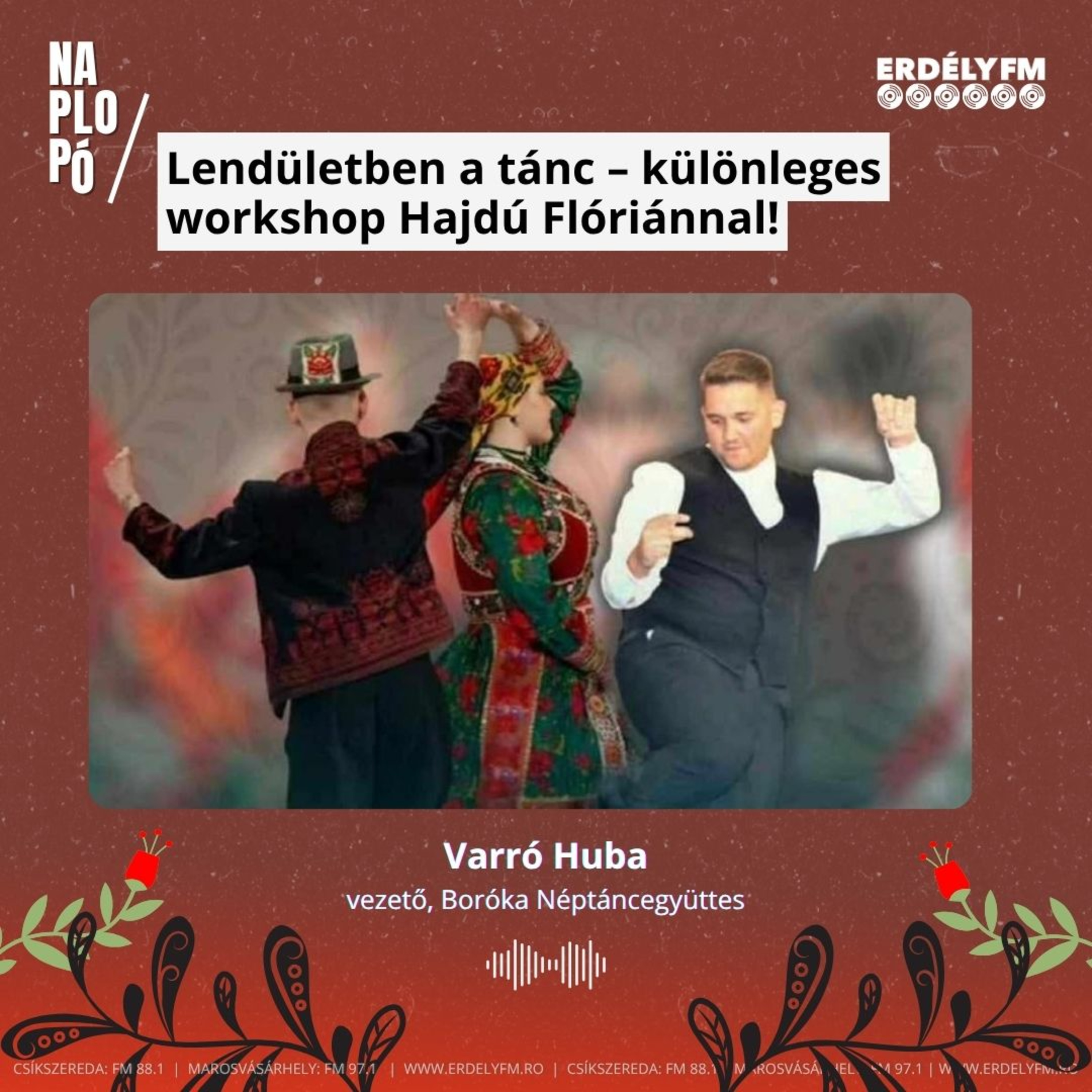 Lendületben a tánc – különleges workshop Hajdú Flóriánnal! episode artwork