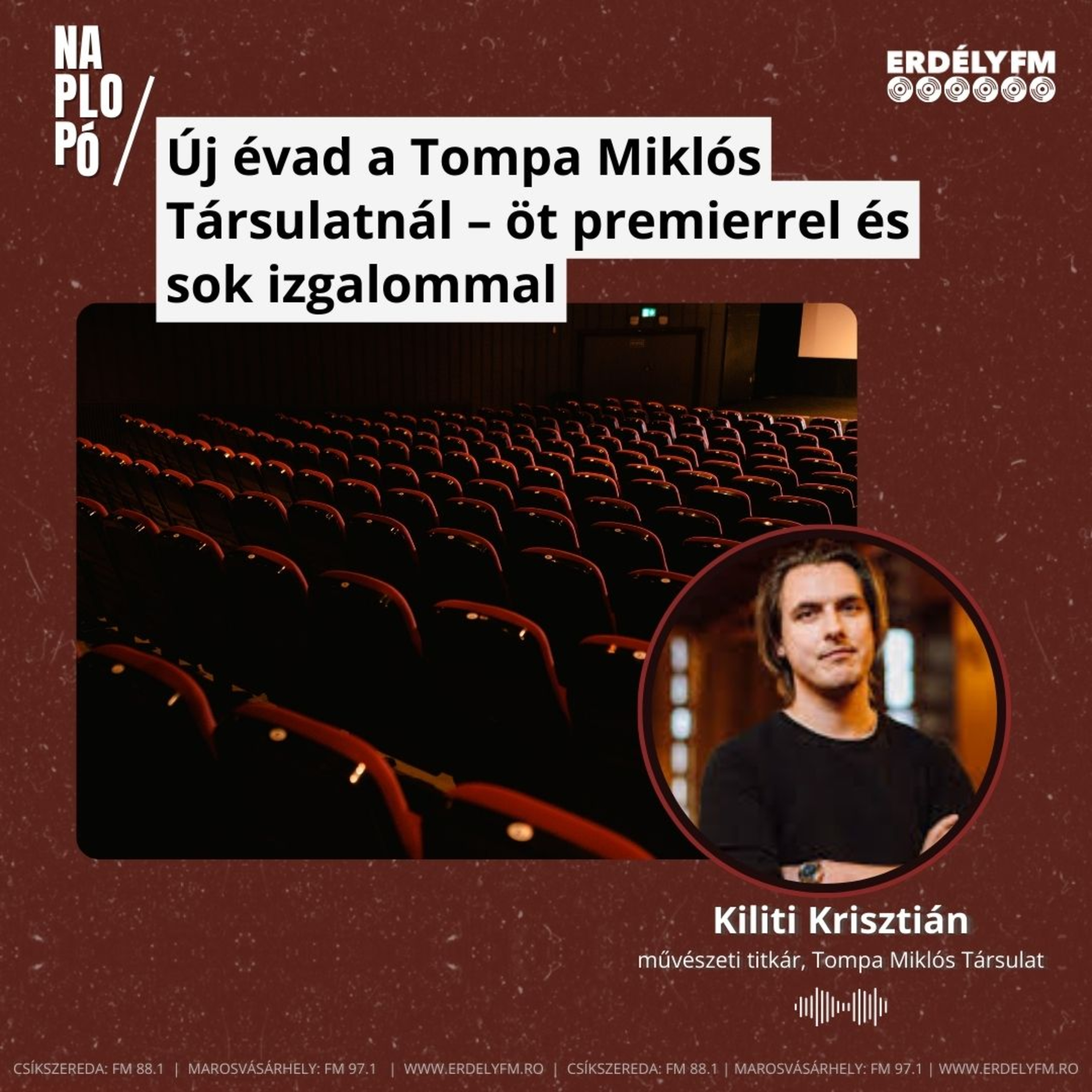 Új évad a Tompa Miklós Társulatnál – öt premierrel és sok izgalommal episode artwork