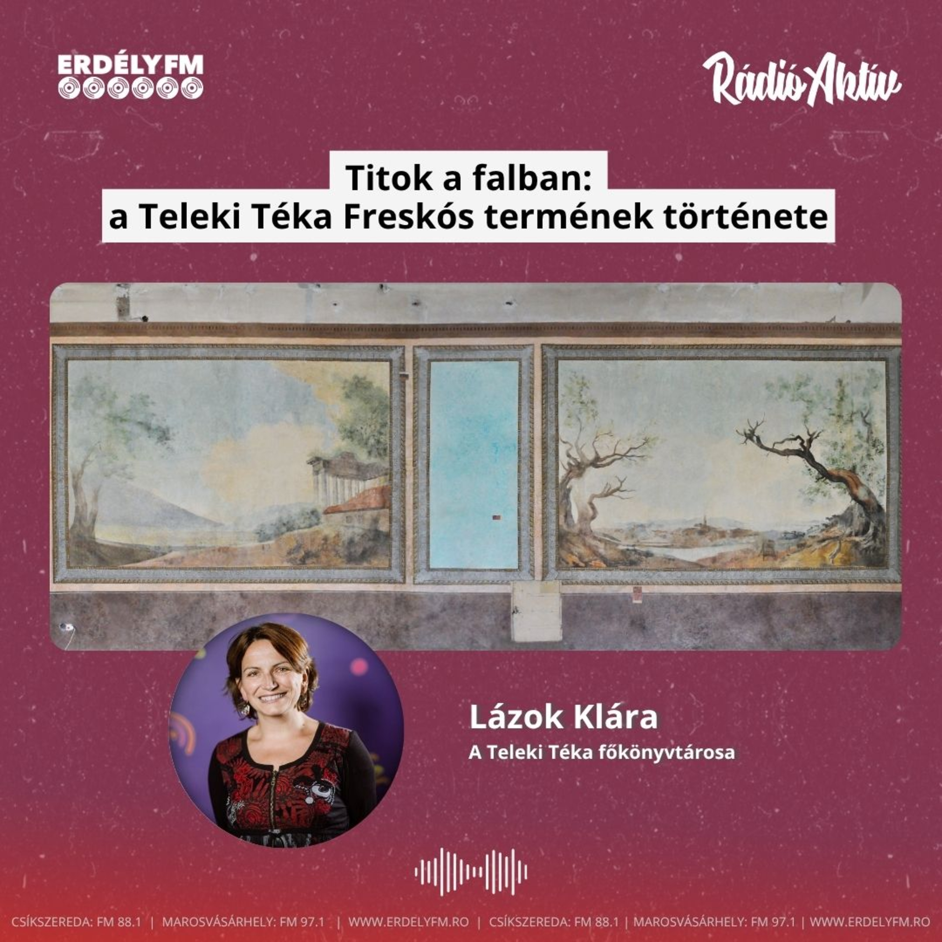 Felavatják a Teleki Téka restaurált Freskós termét episode artwork