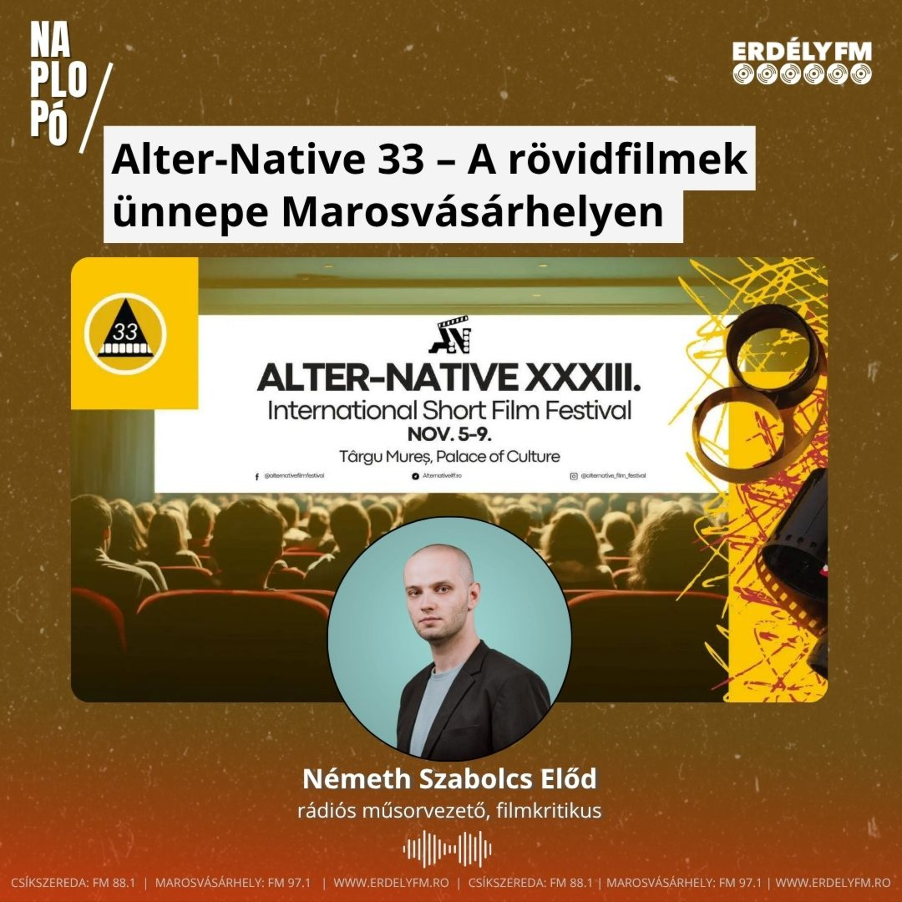 Alter-Native 33 – A rövidfilmek ünnepe Marosvásárhelyen  episode artwork