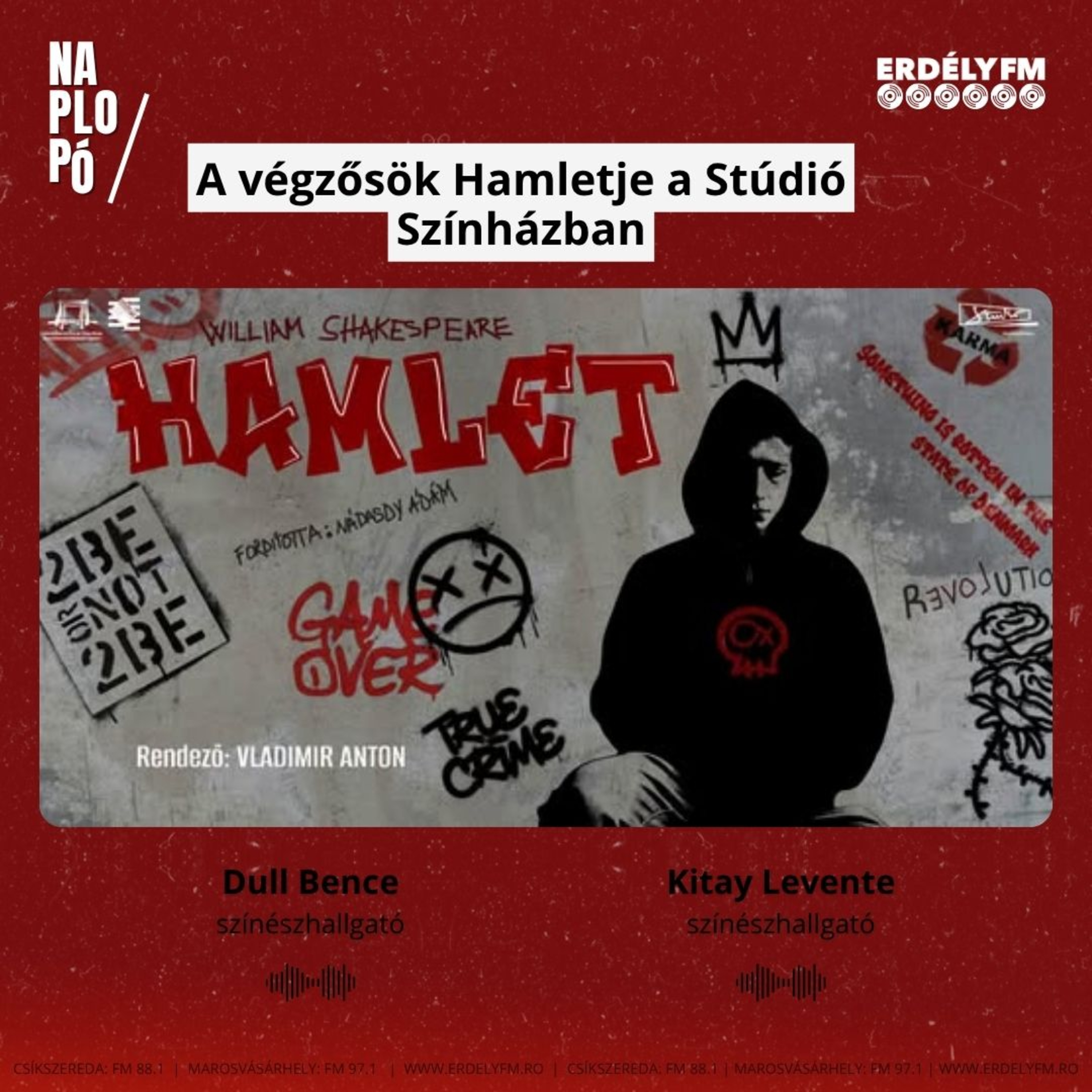 A végzősök Hamletje a Stúdió Színházban episode artwork