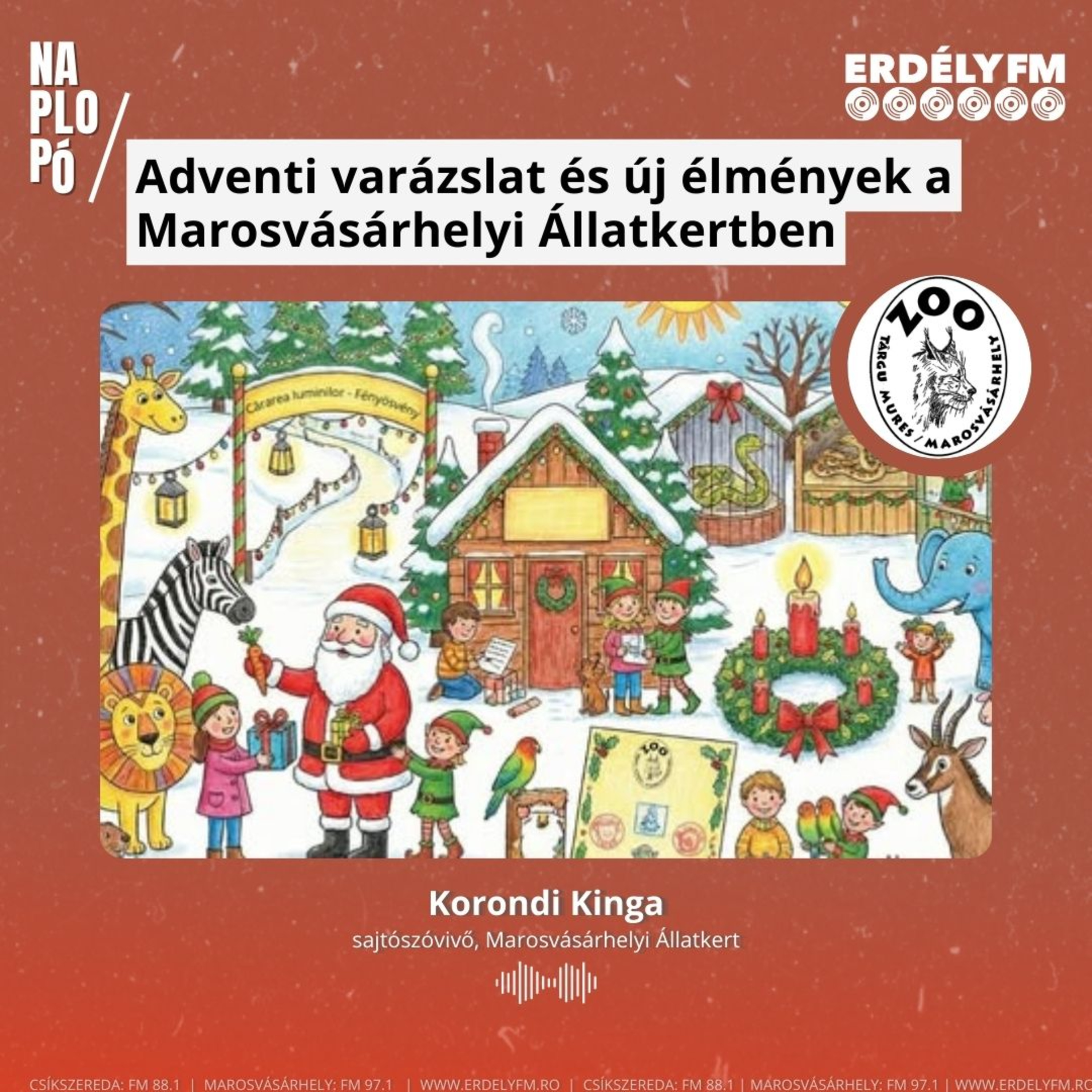 Adventi varázslat és új élmények a Marosvásárhelyi Állatkertben episode artwork