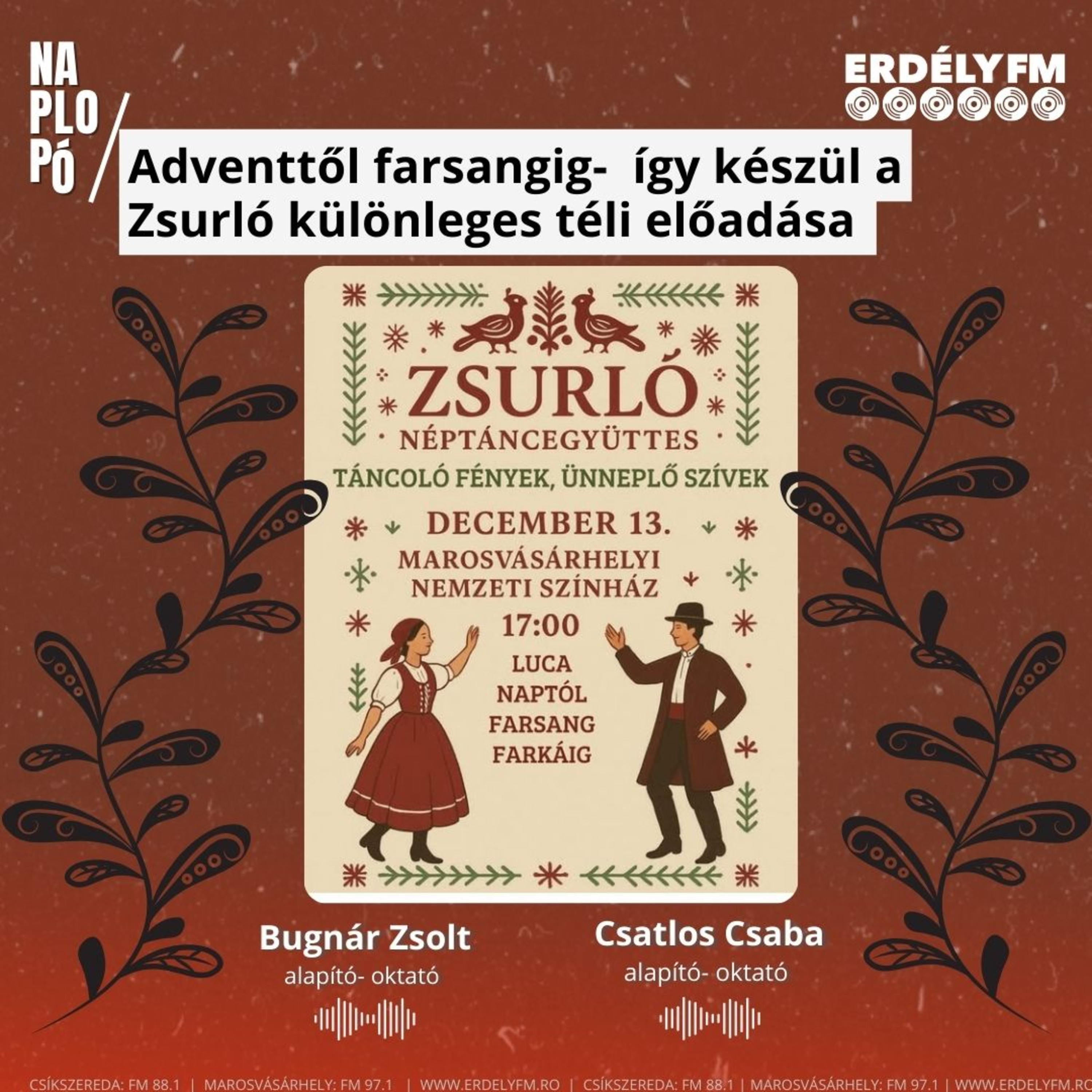 Adventtől farsangig- így készül a Zsurló különleges téli előadása  episode artwork