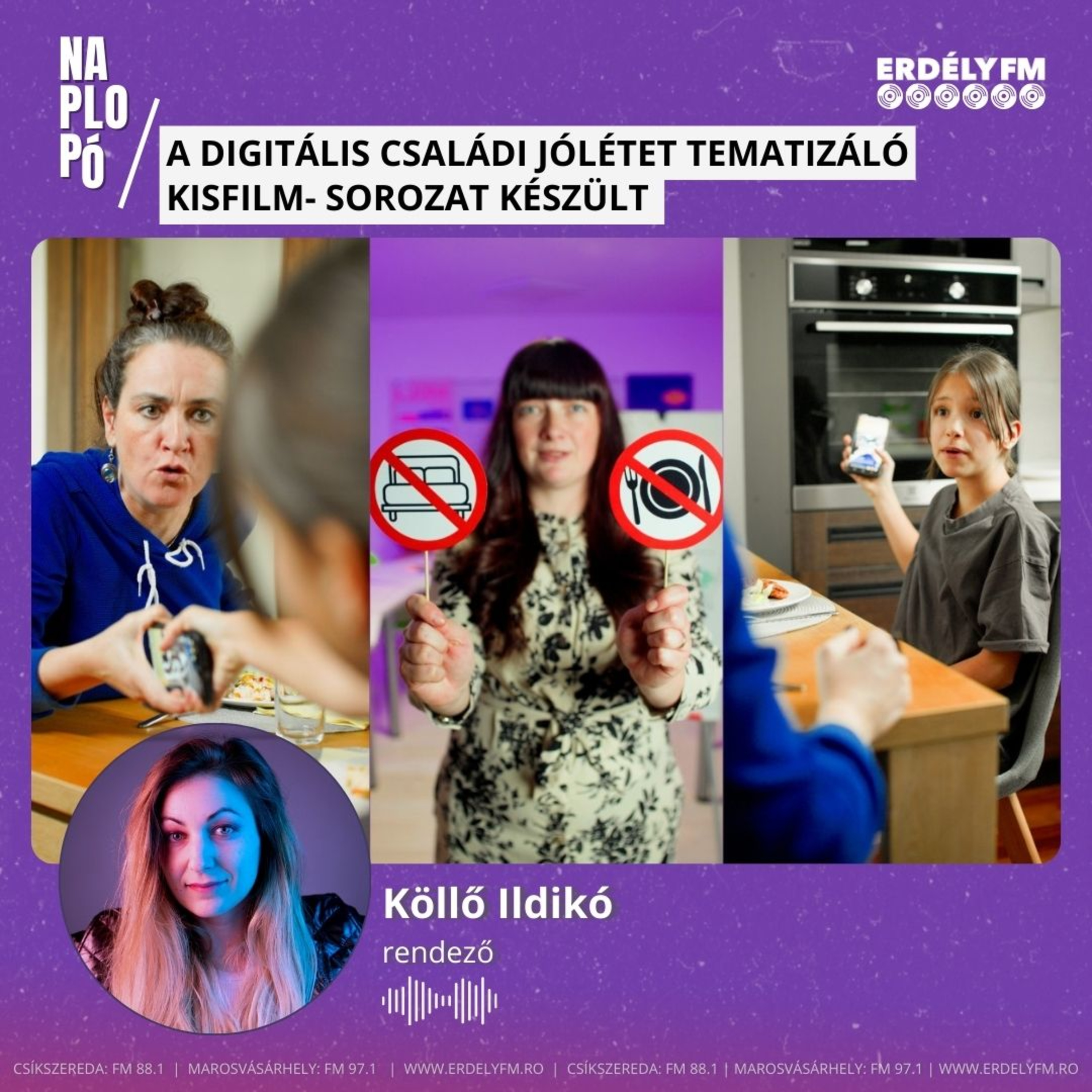 A digitális családi jólétet tematizáló kisfilm- sorozat készült  episode artwork