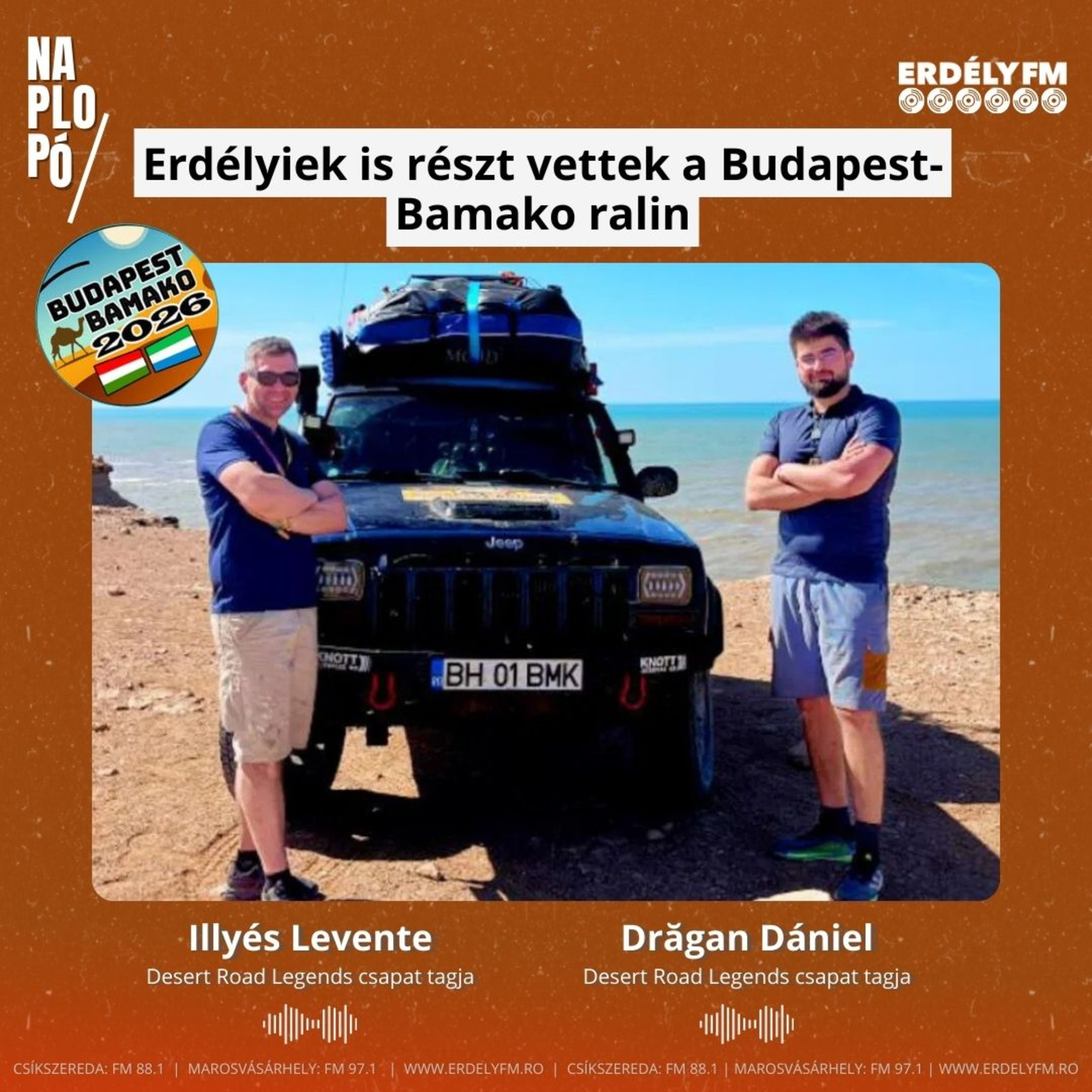  Erdélyiek is részt vettek a Budapest- Bamako ralin episode artwork