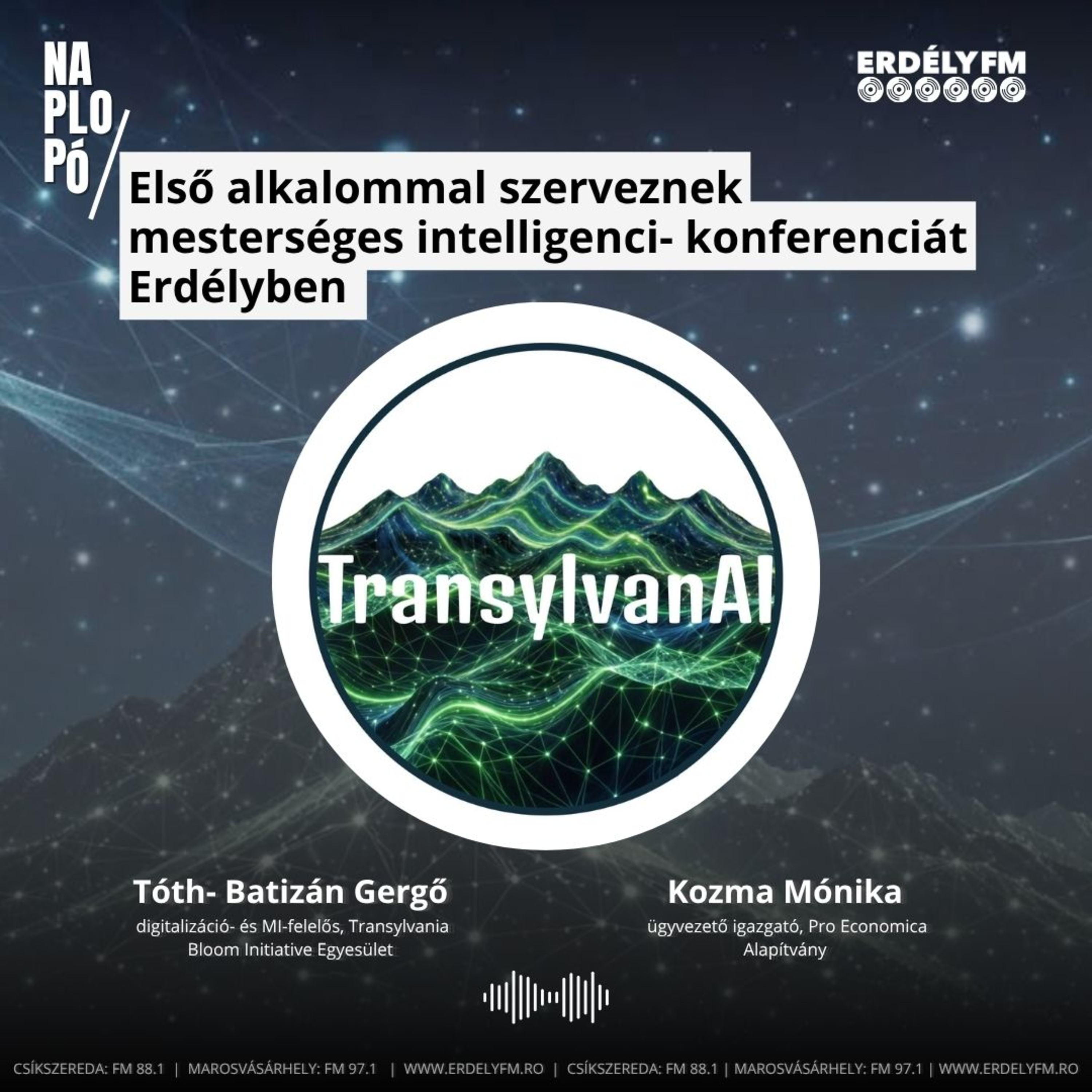 Első alkalommal szerveznek mesterséges intelligenci- konferenciát Erdélyben  episode artwork