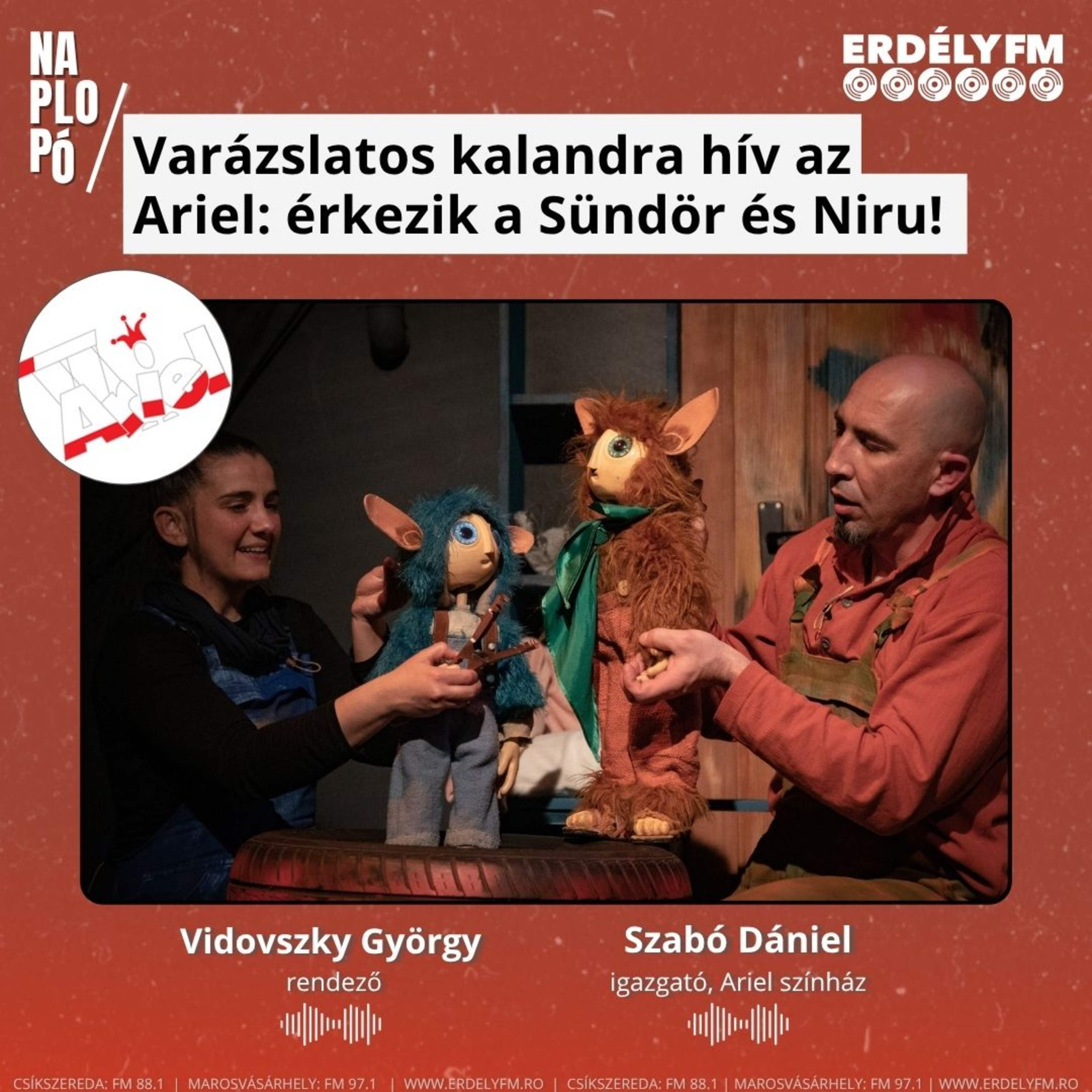 Varázslatos kalandra hív az Ariel: érkezik a Sündör és Niru!  episode artwork