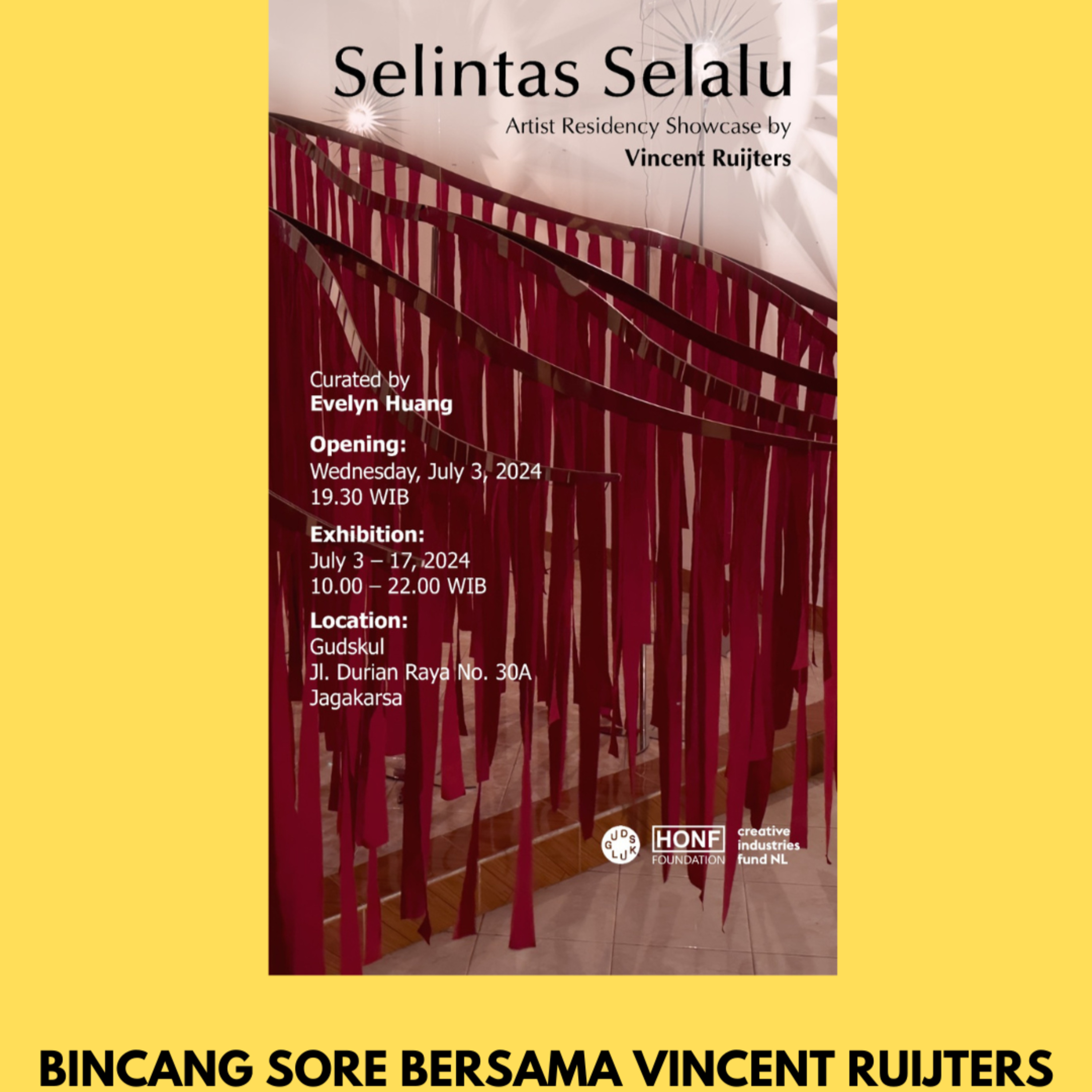 SORGA bersama Vincent Ruijte