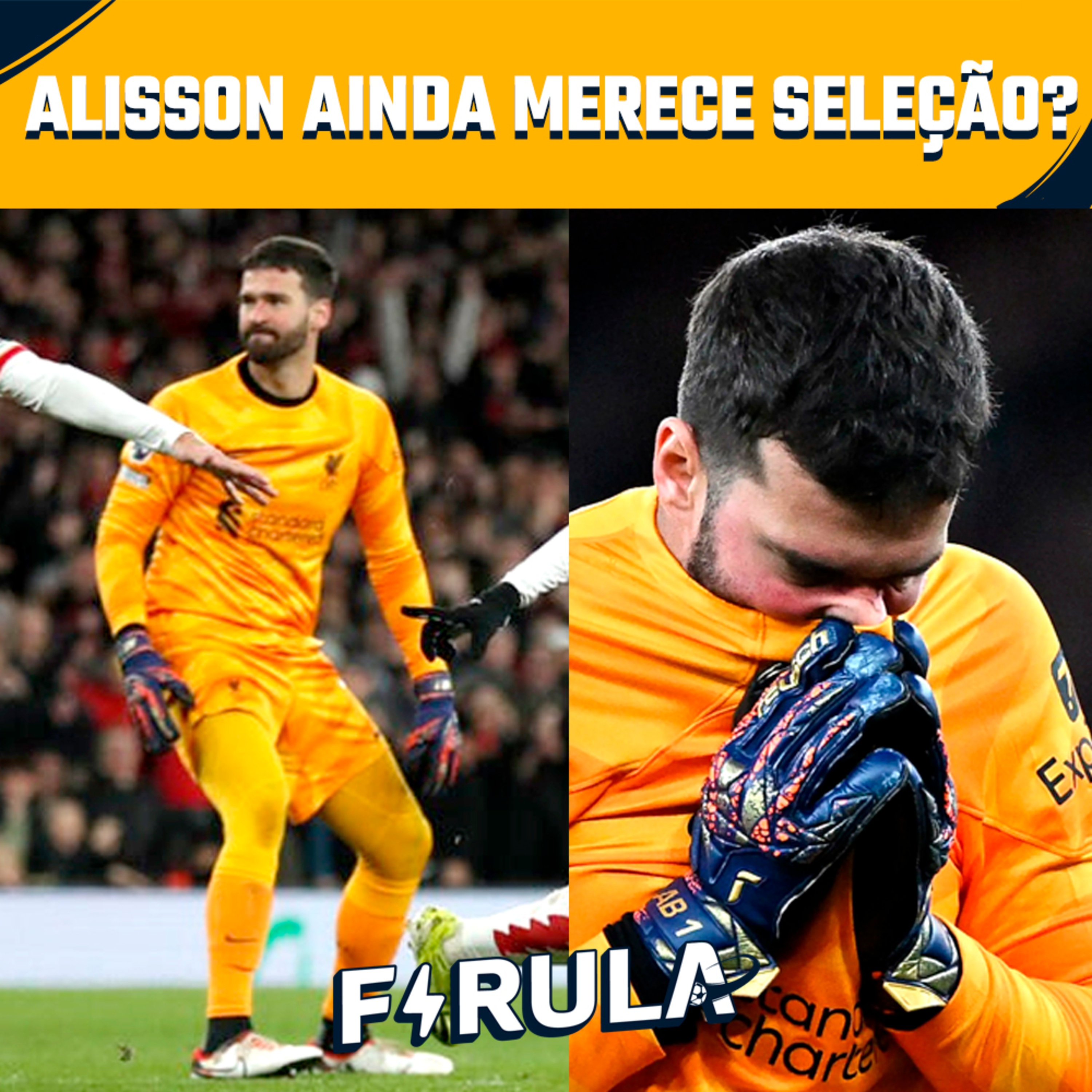 ALISSON FAZ PARTIDA BIZARRA CONTRA ARSENAL, REAL E ATLETI EMPATAM - Firula episode artwork