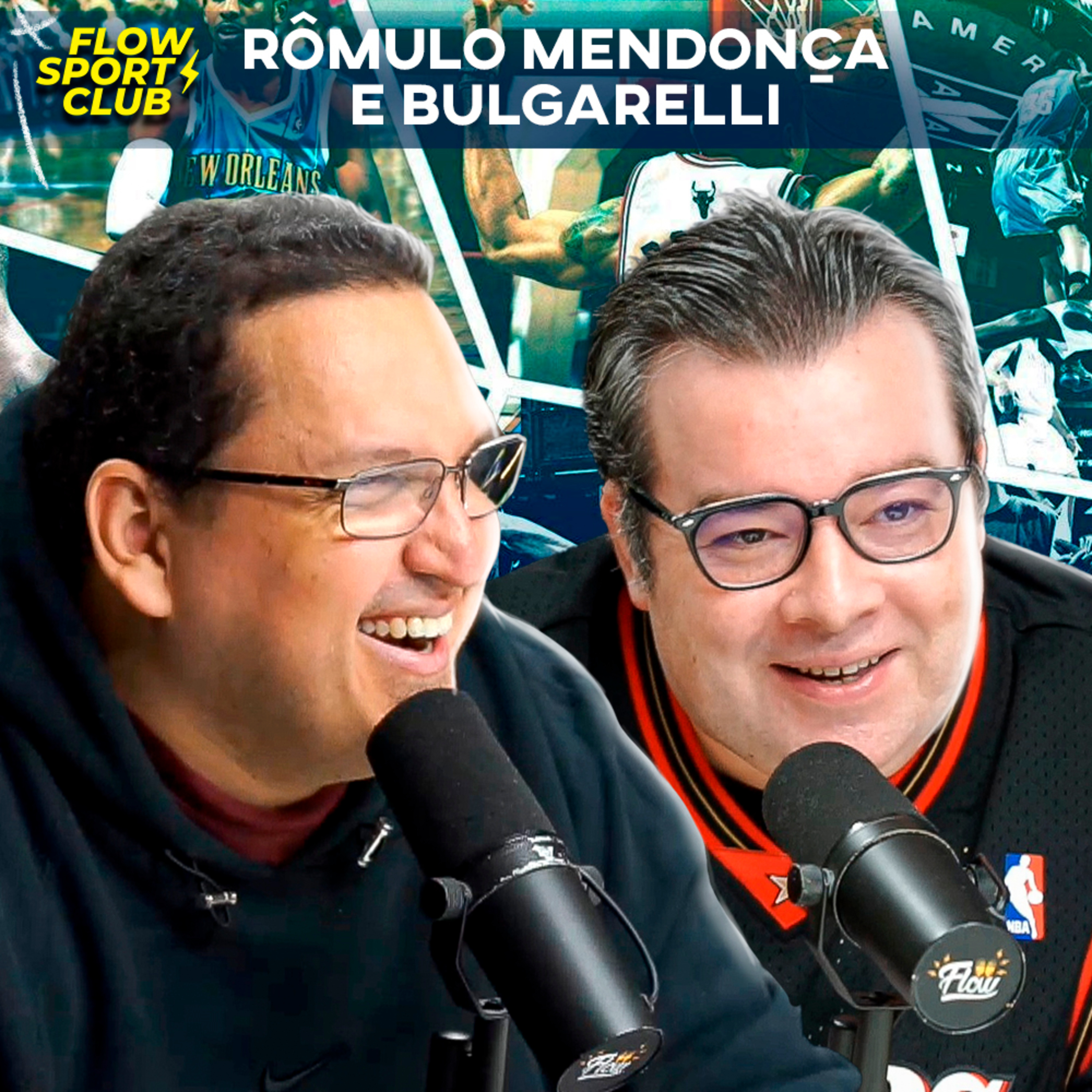 ESPECIAL NBA FINALS COM RÔMULO MENDONÇA E BULGARELLI - Flow Sport Club #229 episode artwork