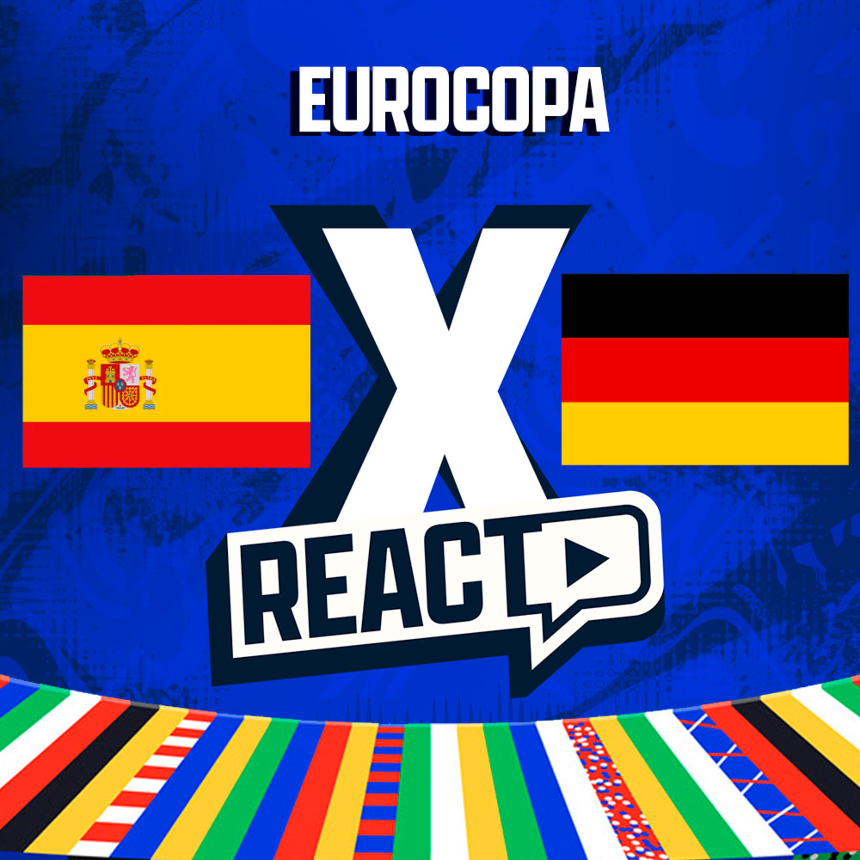 ESPANHA x ALEMANHA - Euro Copa Quartas de final FSC React episode artwork