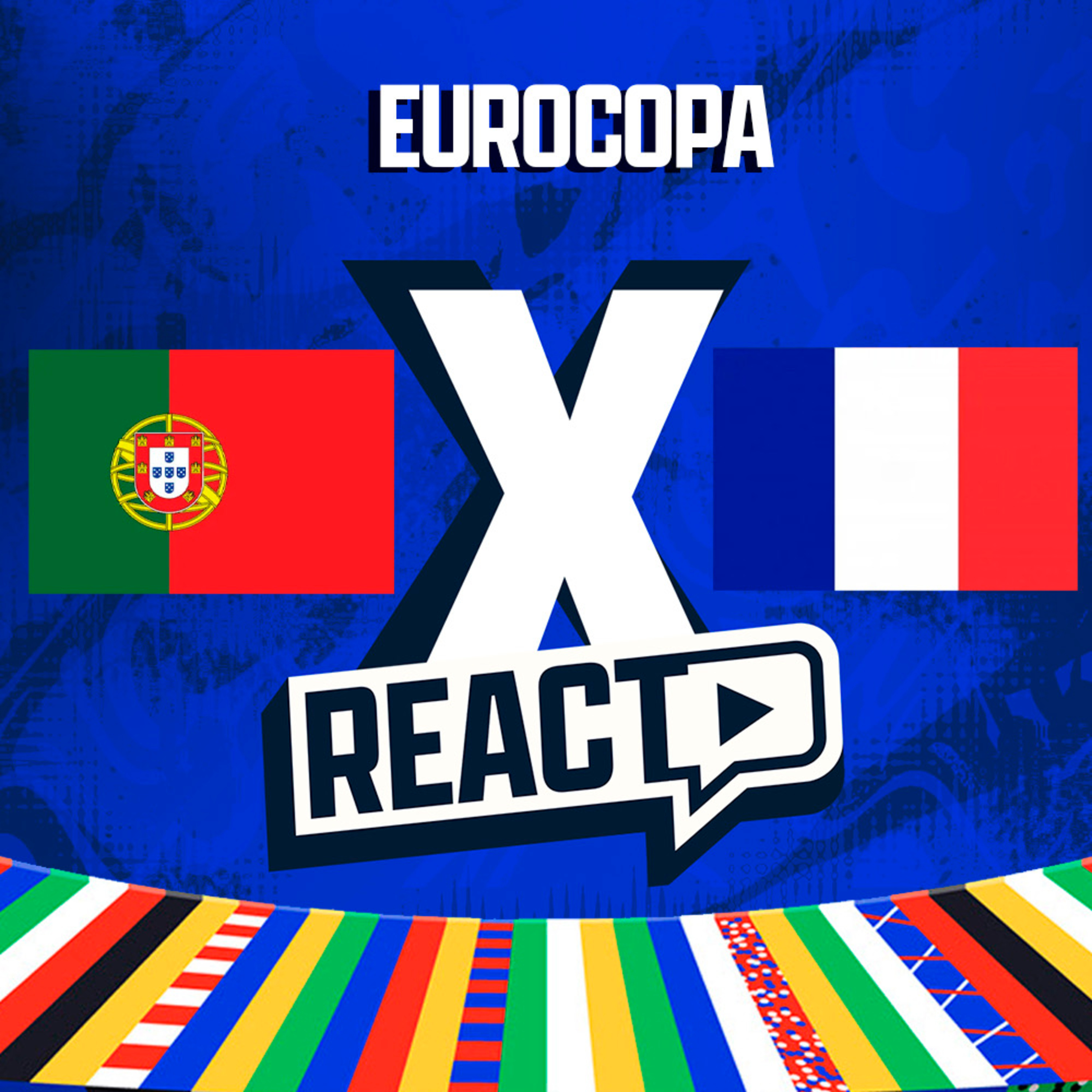 PORTUGAL x FRANÇA - Euro Copa Quartas de final FSC React episode artwork