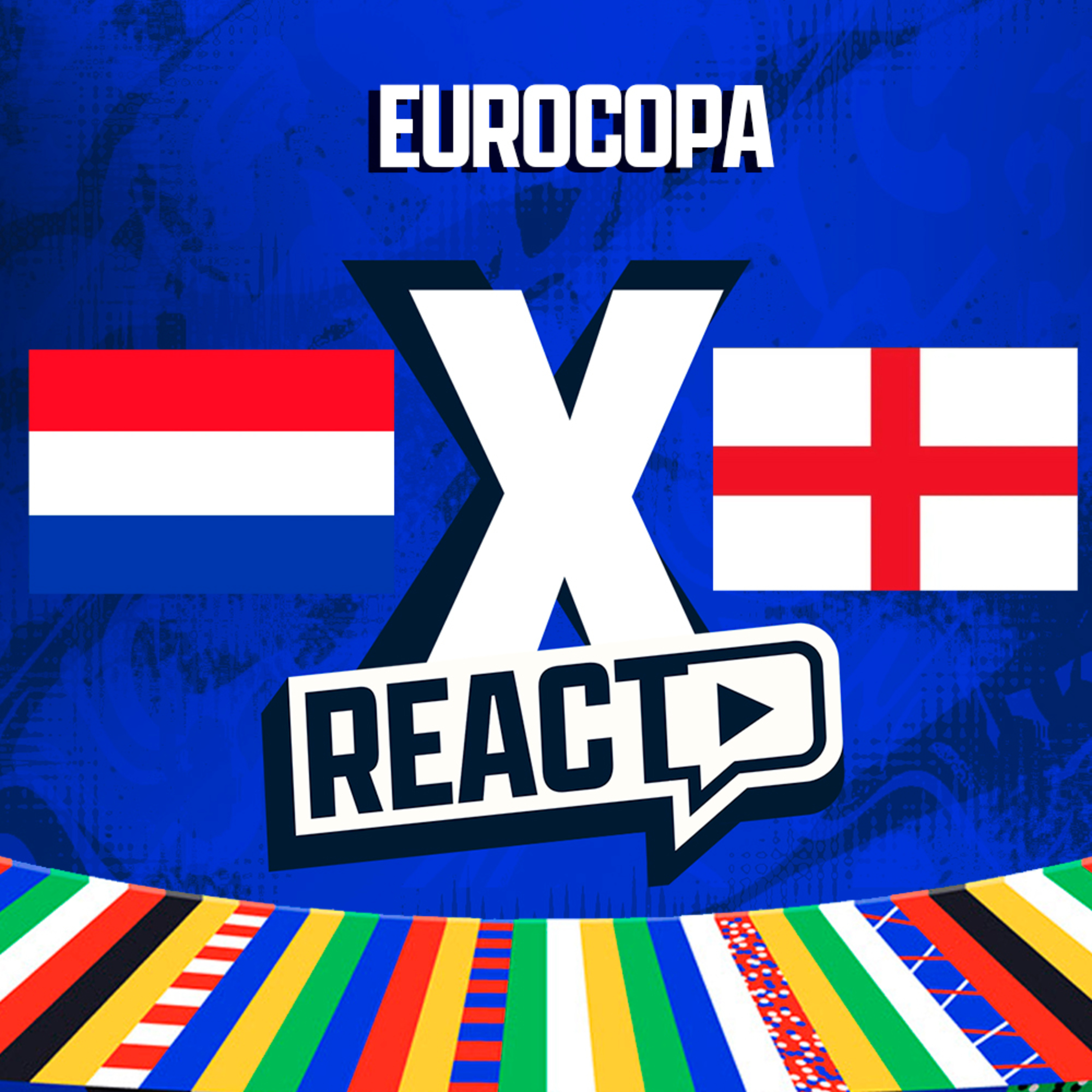HOLANDA x INGLATERRA - Euro Copa Semifinal FSC React episode artwork