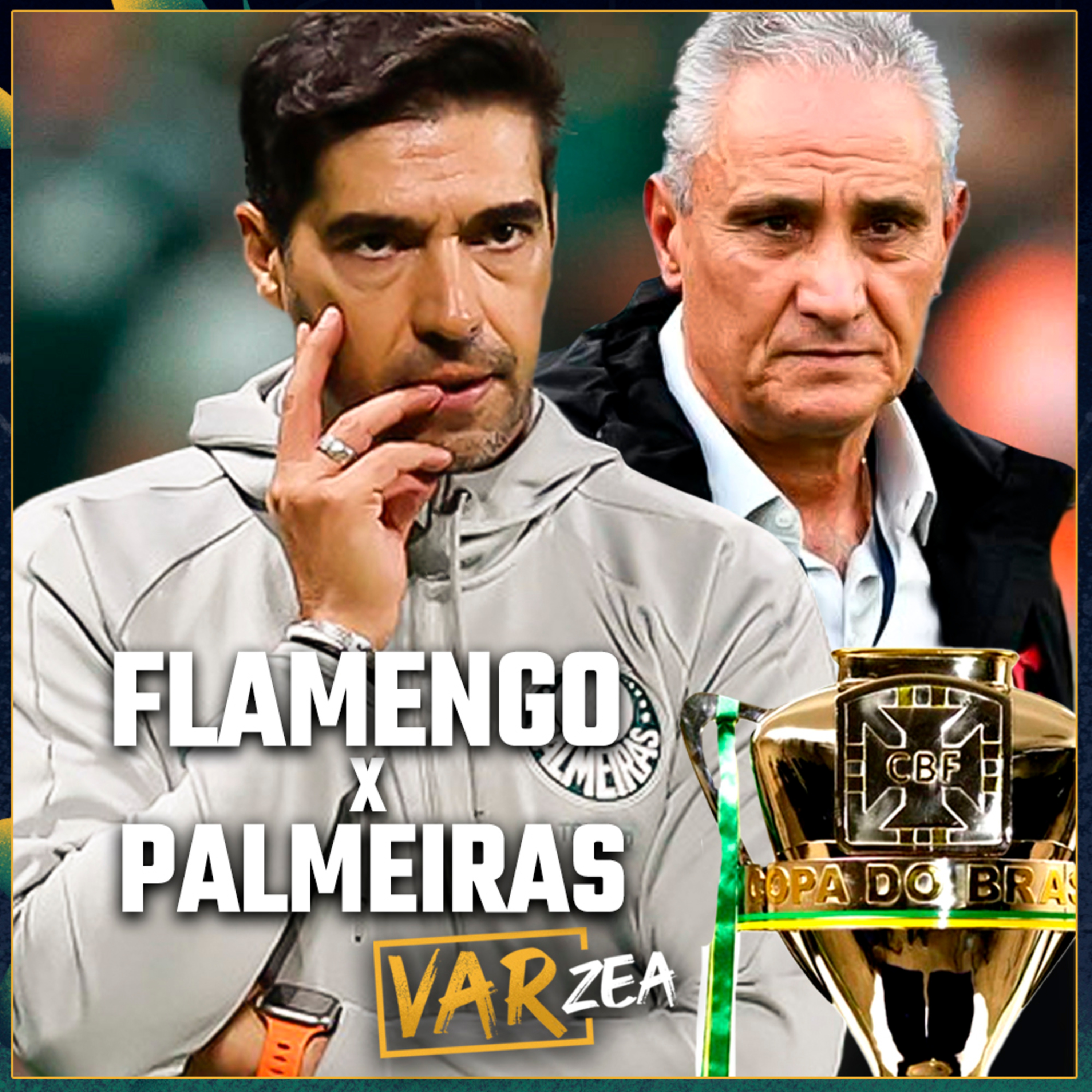 FLAMENGO x PALMEIRAS NA COPA DO BRASIL E BOTAFOGO LÍDER - VARzea episode artwork