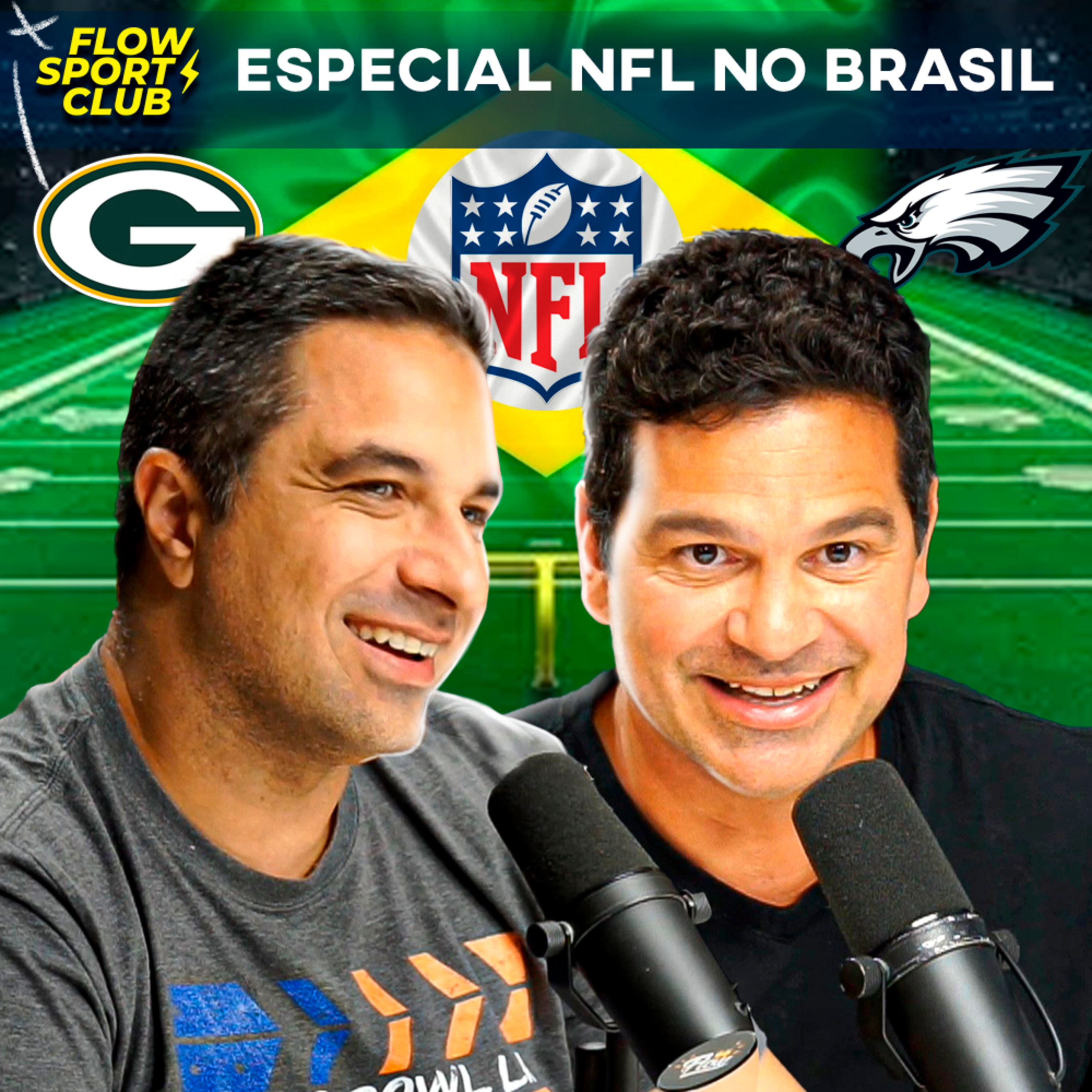 ESPECIAL NFL NO BRASIL COM FERNANDO NARDINI E PAULO ANTUNES - Flow Sport Club #236 episode artwork