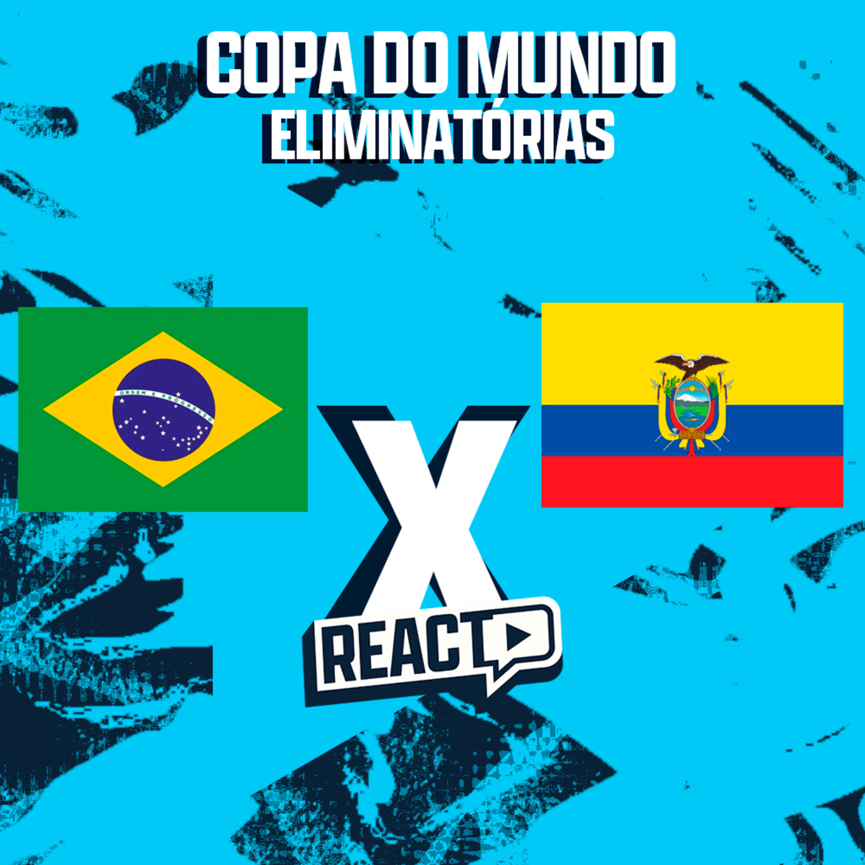 BRASIL x EQUADOR - Eliminatórias da Copa do Mundo FSC React episode artwork