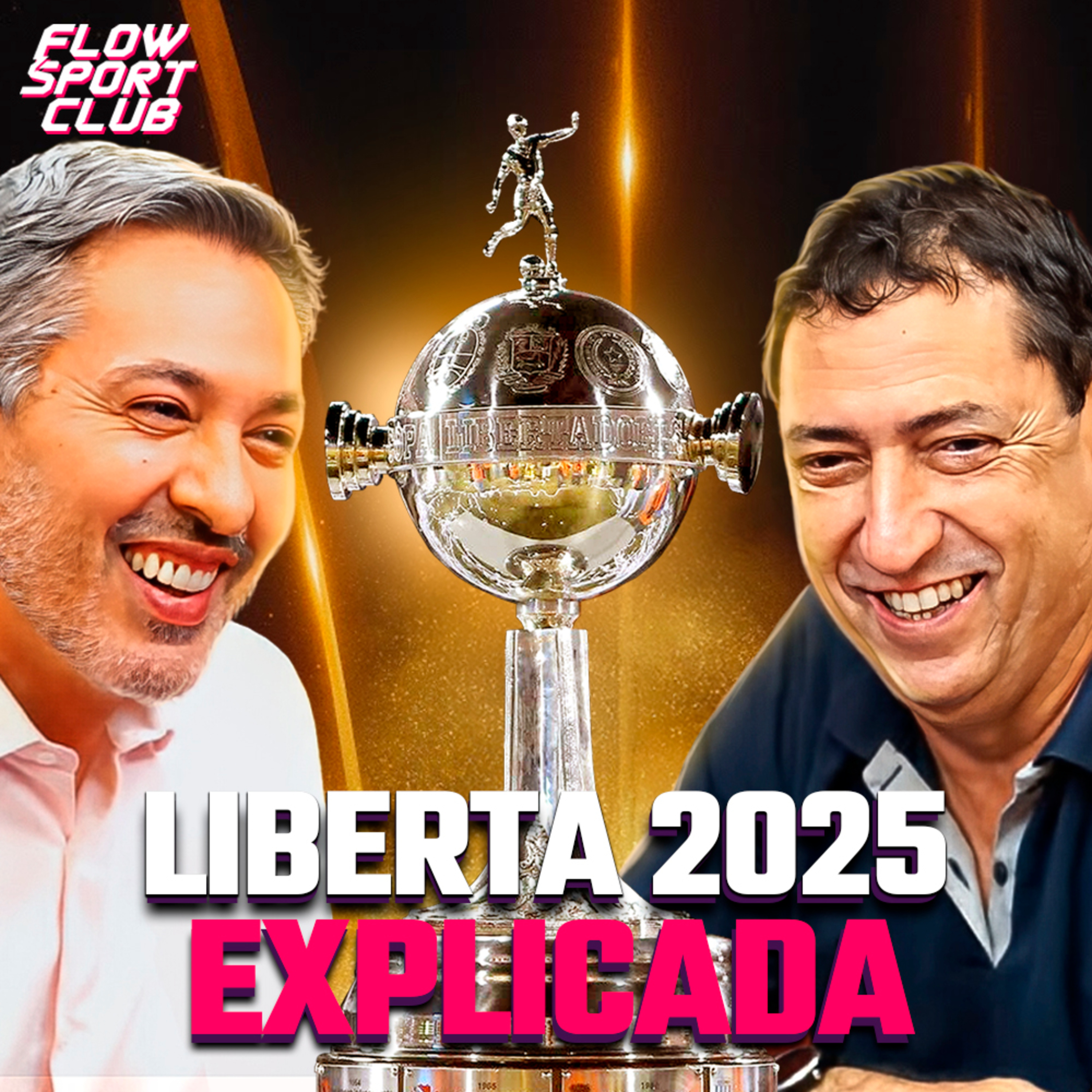 O QUE ESPERAR DA LIBERTADORES 2025 com PVC e NIVALDO PRIETO - Flow Sport Club #243 episode artwork