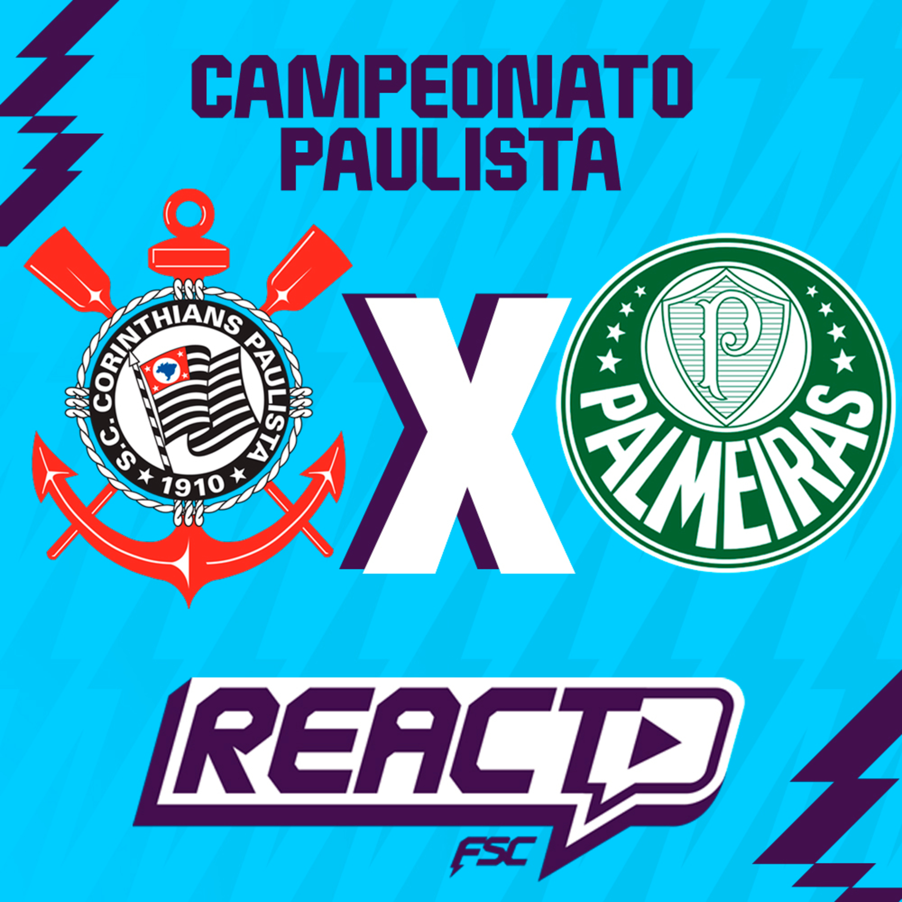 CORINTHIANS x PALMEIRAS - Final do Campeonato Paulista FSC React episode artwork