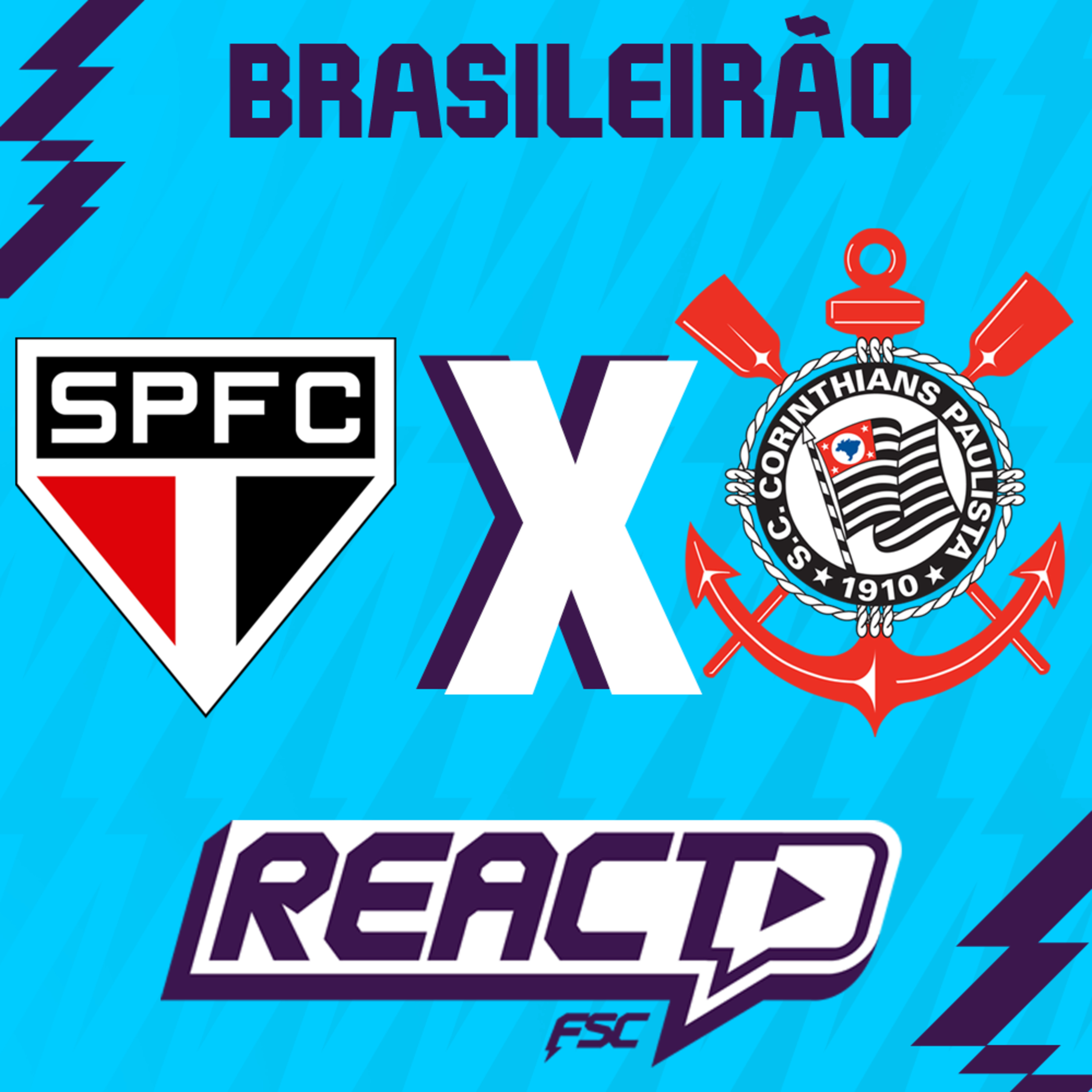 SÃO PAULO x CORINTHIANS - Brasileirão Série A FSC React episode artwork