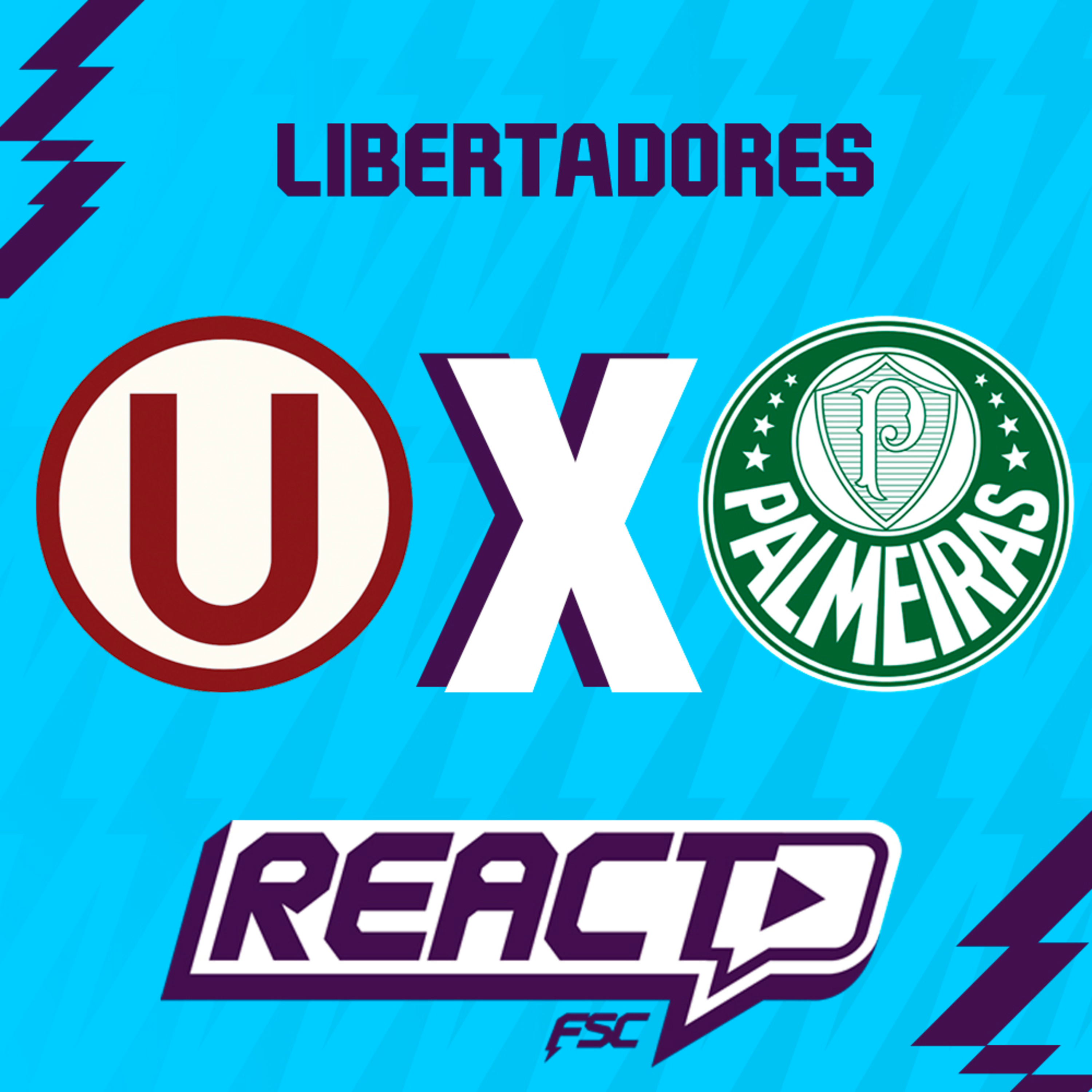 UNIVERSITARIO x PALMEIRAS - Copa Libertadores FSC React episode artwork