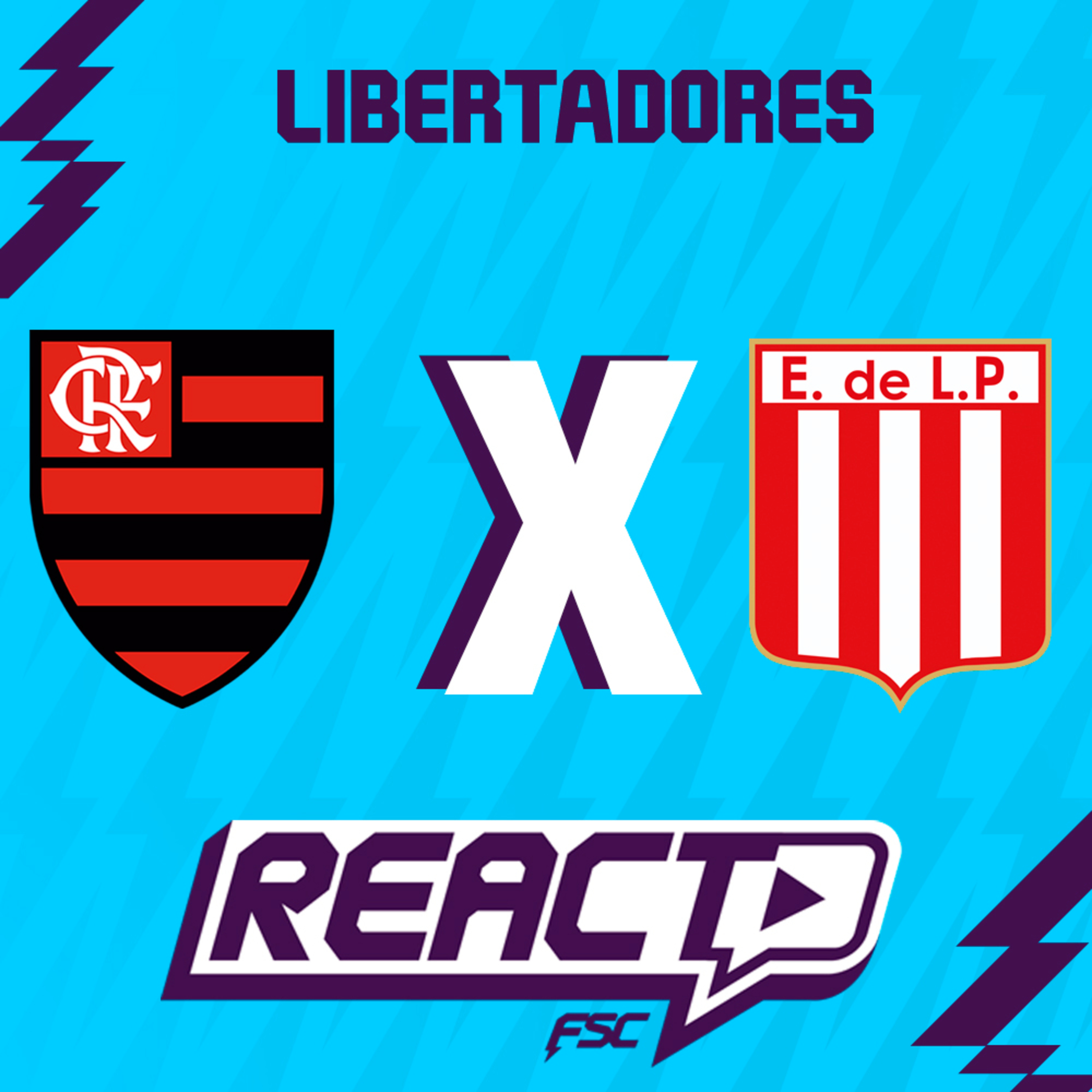 FLAMENGO x ESTUDIANTES - Copa Libertadores FSC React episode artwork