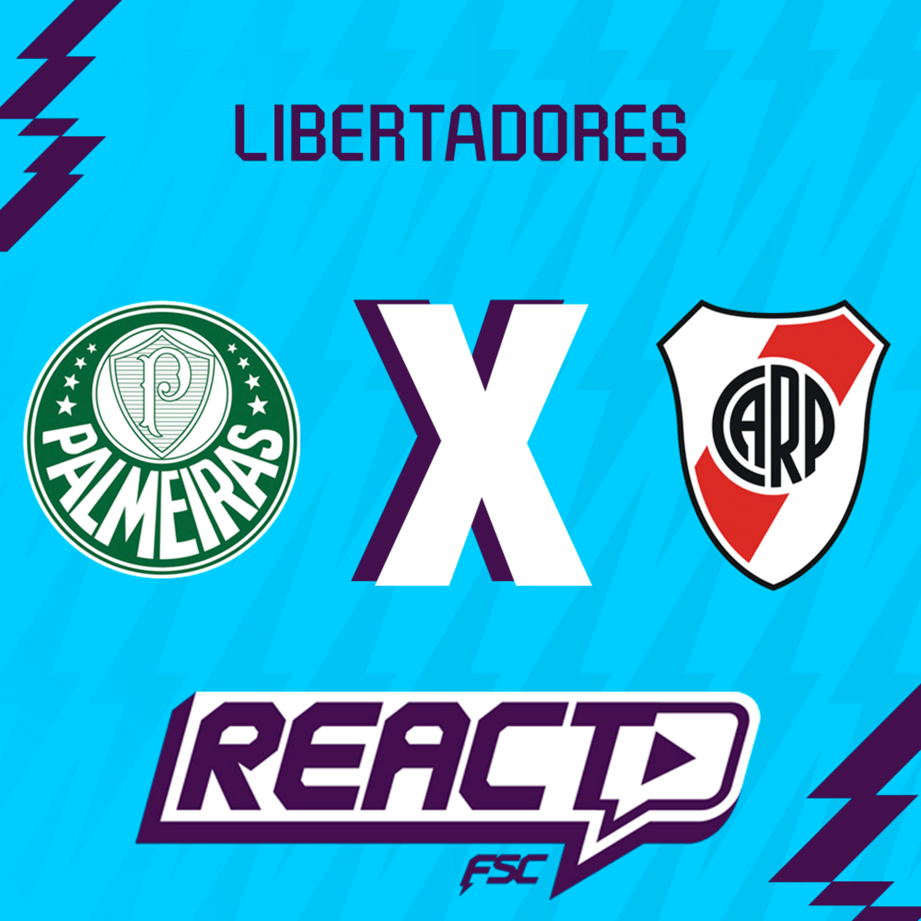PALMEIRAS x RIVER PLATE - Copa Libertadores FSC React episode artwork