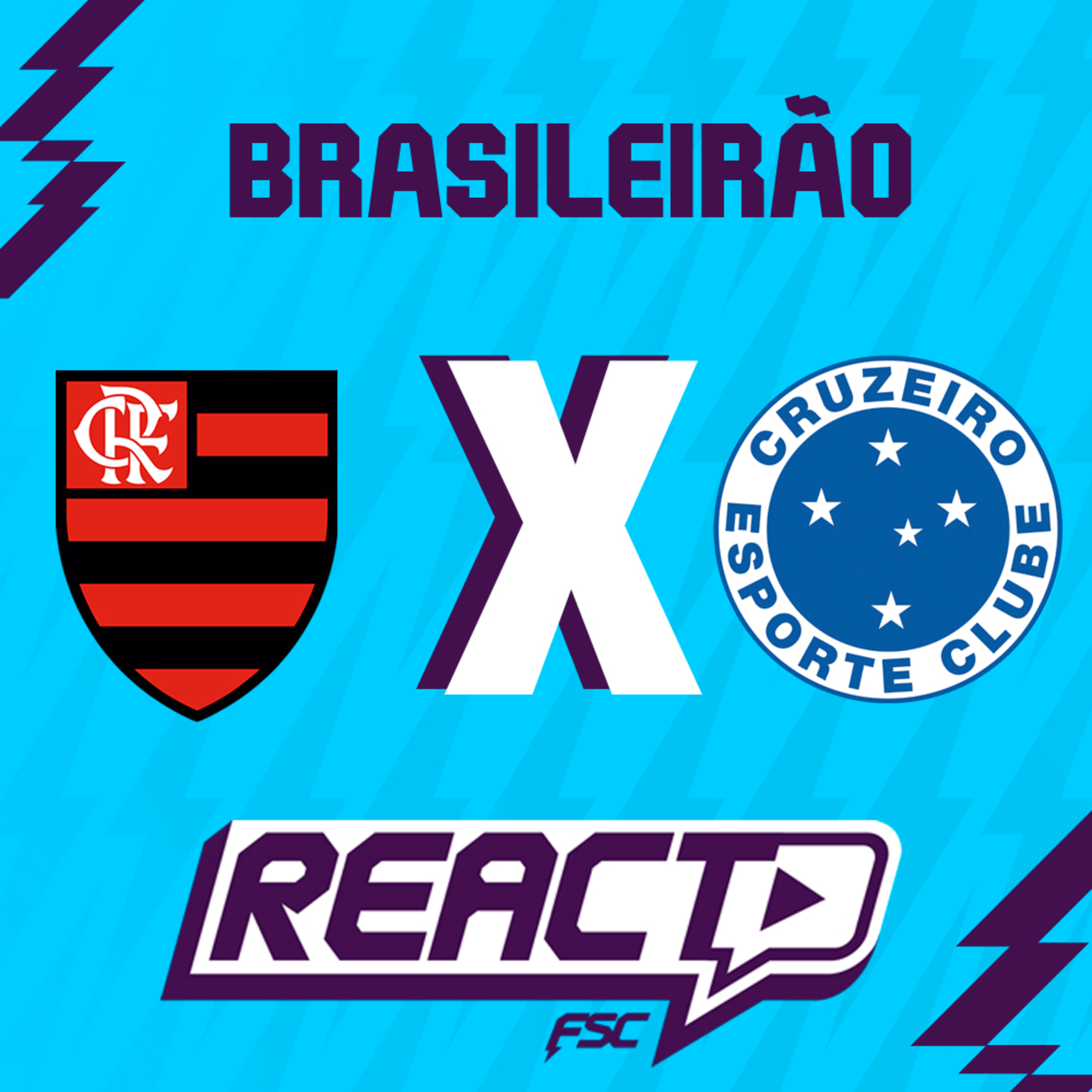 FLAMENGO x CRUZEIRO - Brasileirão FSC React FLAMENGO x CRUZEIRO - Brasileirão FSC React