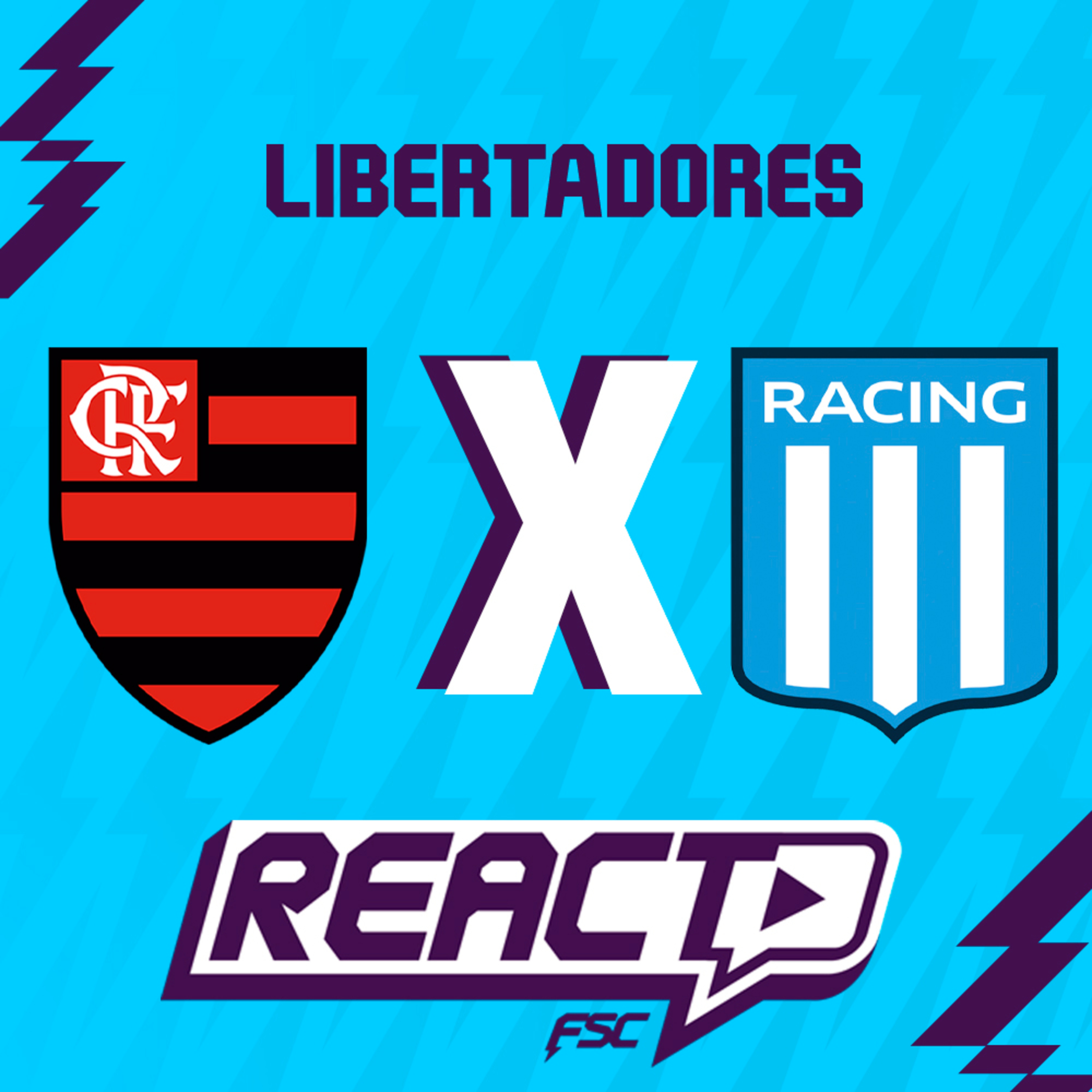 FLAMENGO x RACING - Copa Libertadores FSC React FLAMENGO x RACING - Copa Libertadores FSC React