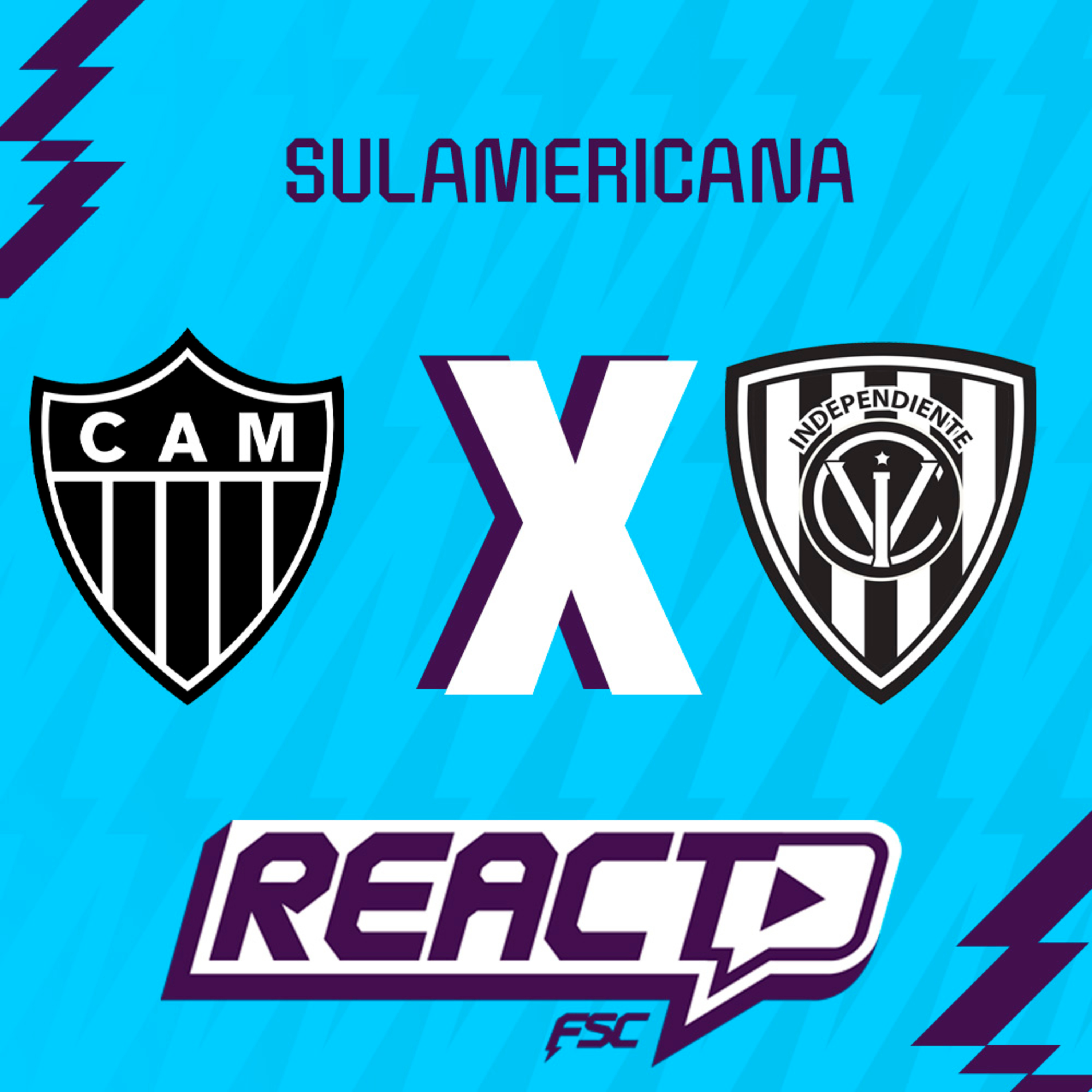 ATLĂTICO-MG x INDEPENDIENTE DELL VALLE - Copa Sul-Americana FSC React ATLĂTICO-MG x INDEPENDIENTE DELL VALLE - Copa Sul-Americana FSC React