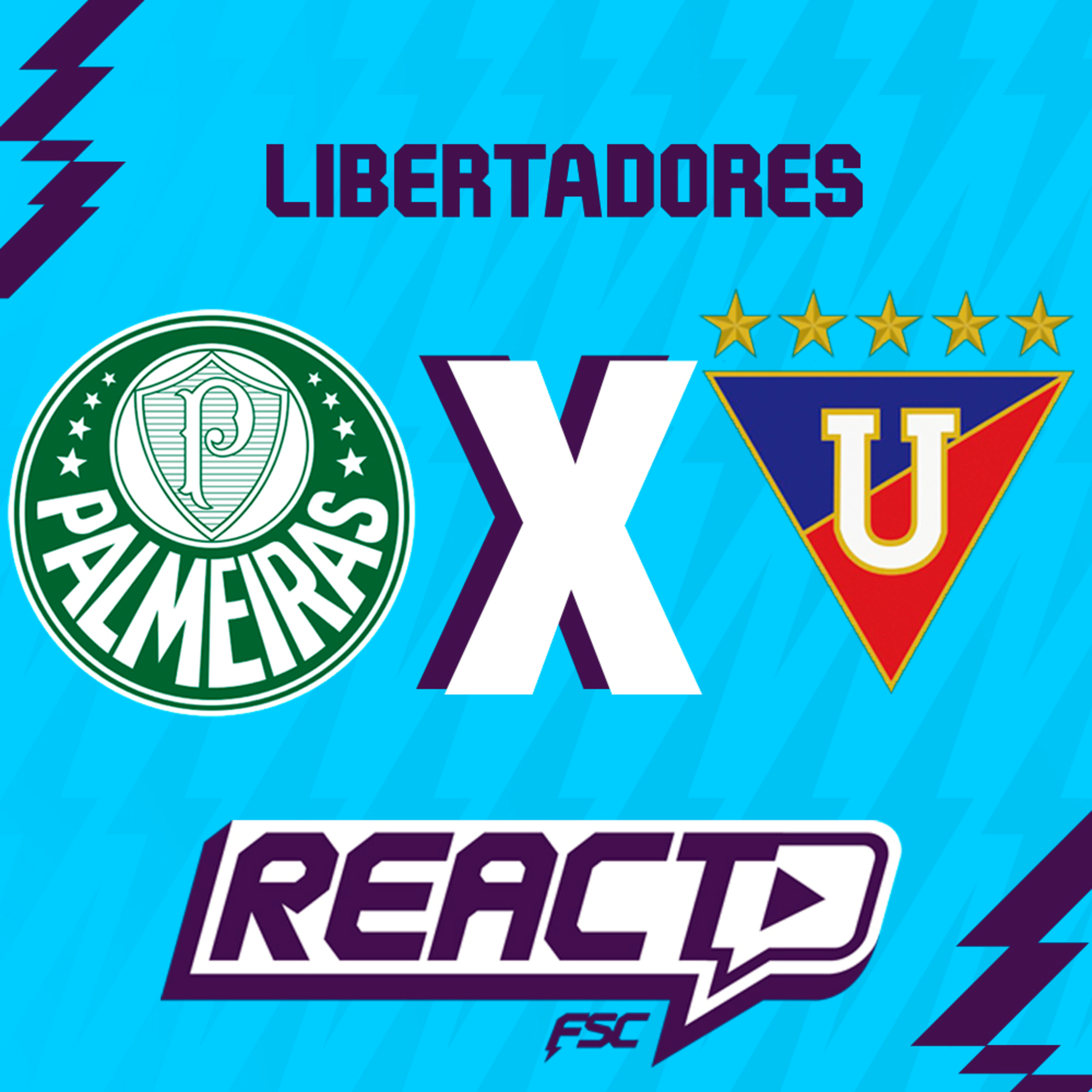 PALMEIRAS x LDU QUITO - Copa Libertadores FSC React PALMEIRAS x LDU QUITO - Copa Libertadores FSC React