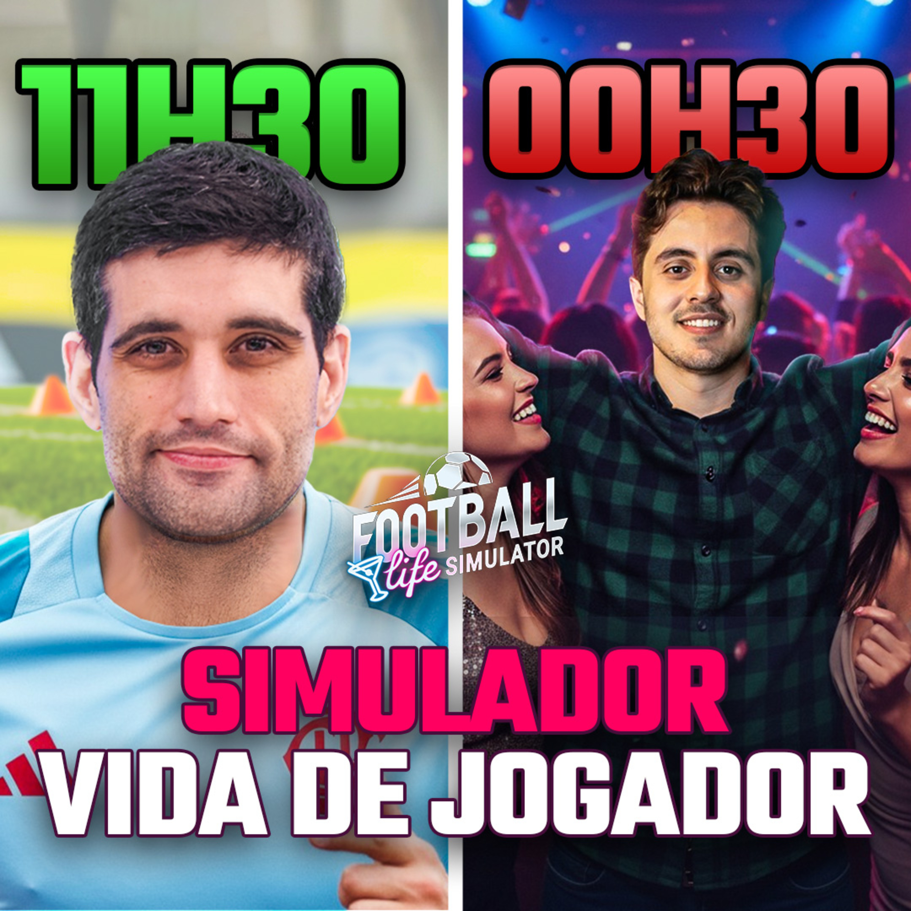 O JOGO DE FUTEBOL MAIS REALISTA DE TODOS O LENDÁRIO NEYMARIO - FOOTBALL LIFE SIMULATOR