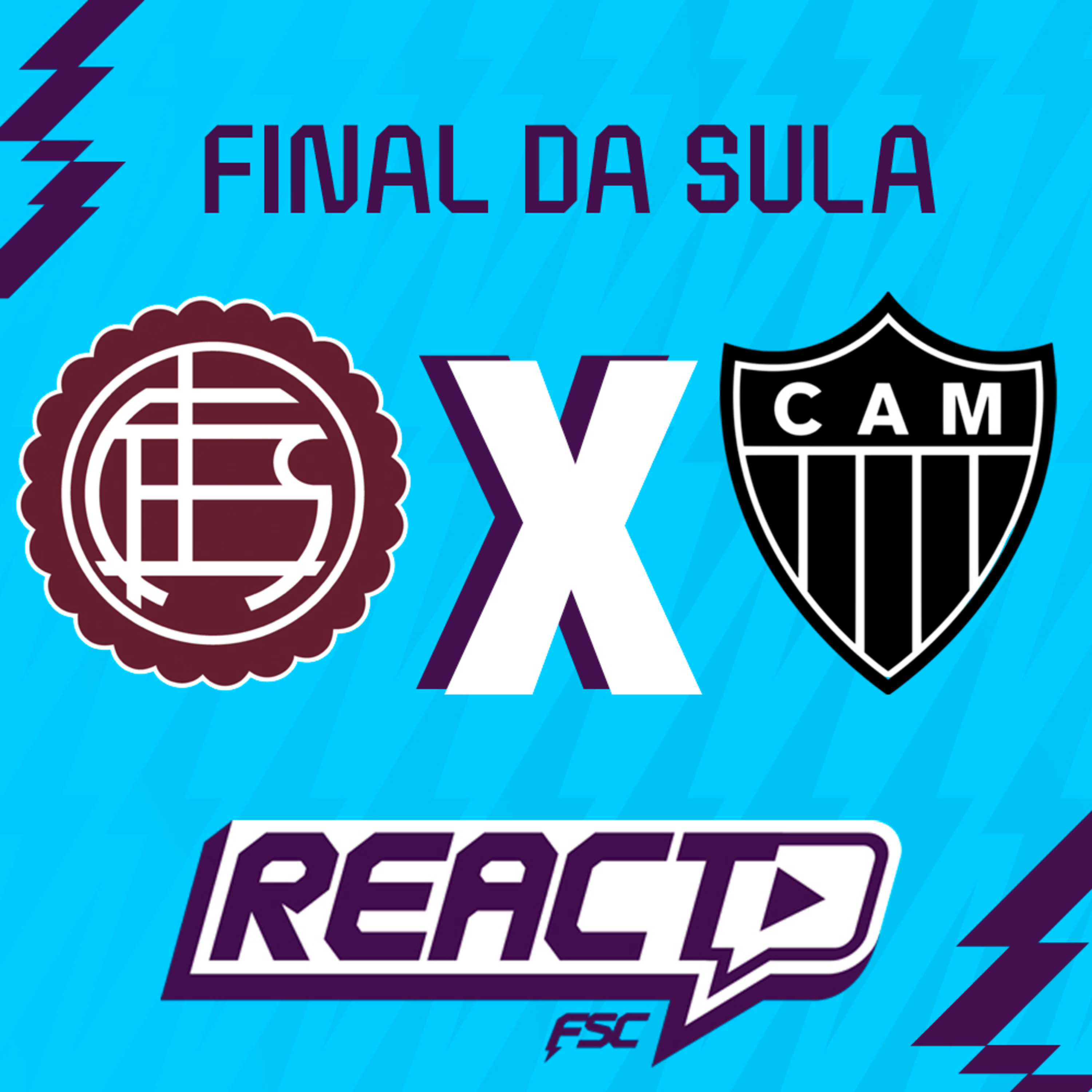 LANĂS x ATLĂTICO-MG - Final da Copa Sul-Americana FSC React LANĂS x ATLĂTICO-MG - Final da Copa Sul-Americana FSC React