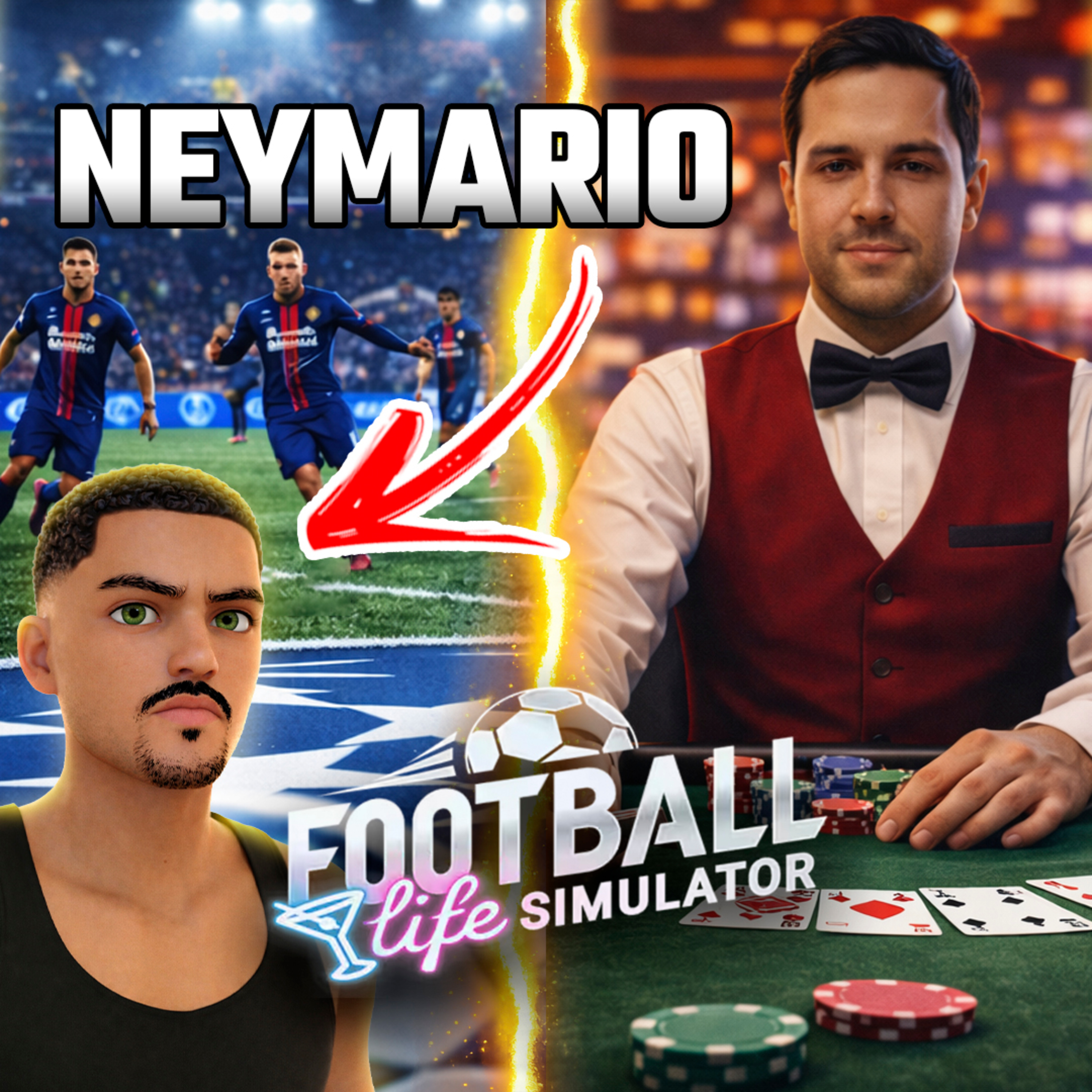 NEYMÁRIO É O REI DO BRASILEIRÃO - FOOTBALL LIFE SIMULATOR episode artwork