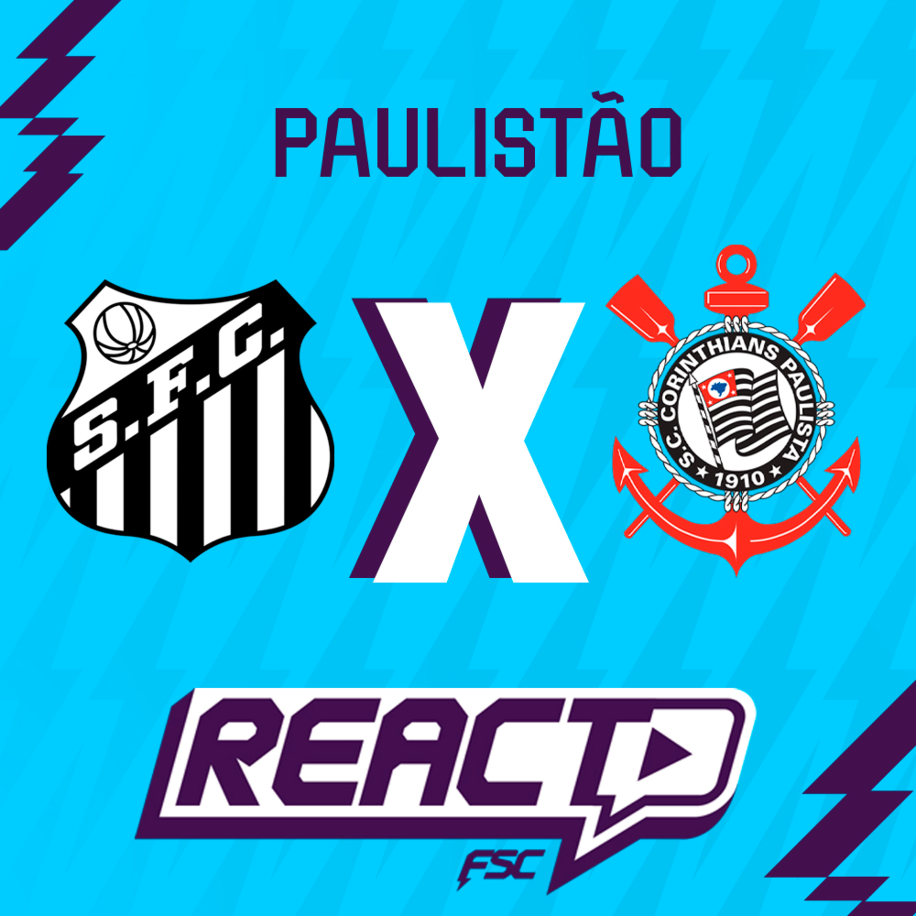 SANTOS x CORINTHIANS - Paulistão FSC React episode artwork