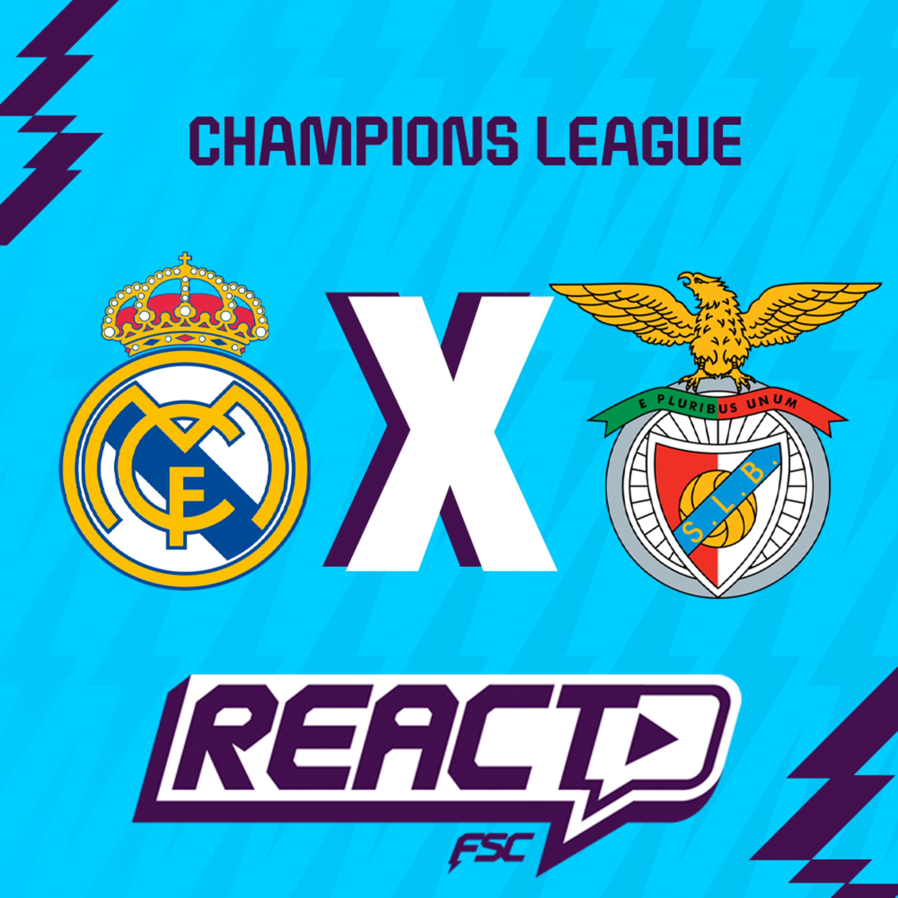  REAL MADRID x BENFICA - Champions League FSC React episode artwork