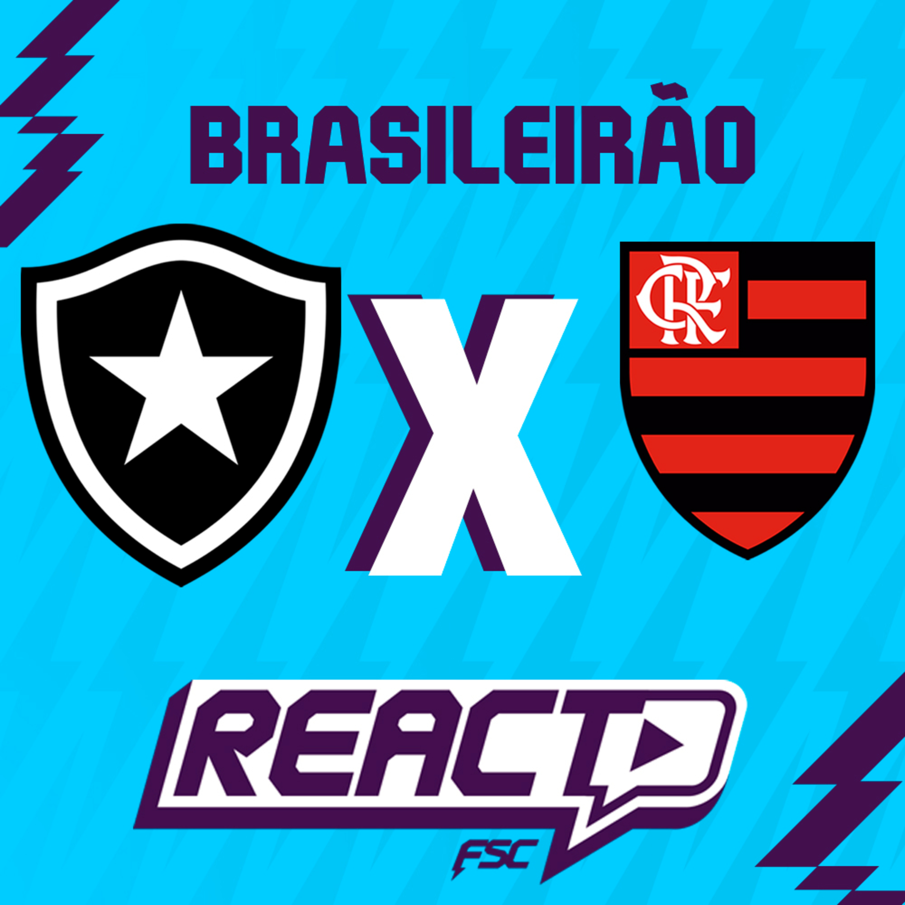 BOTAFOGO x FLAMENGO - Brasileirão FSC React