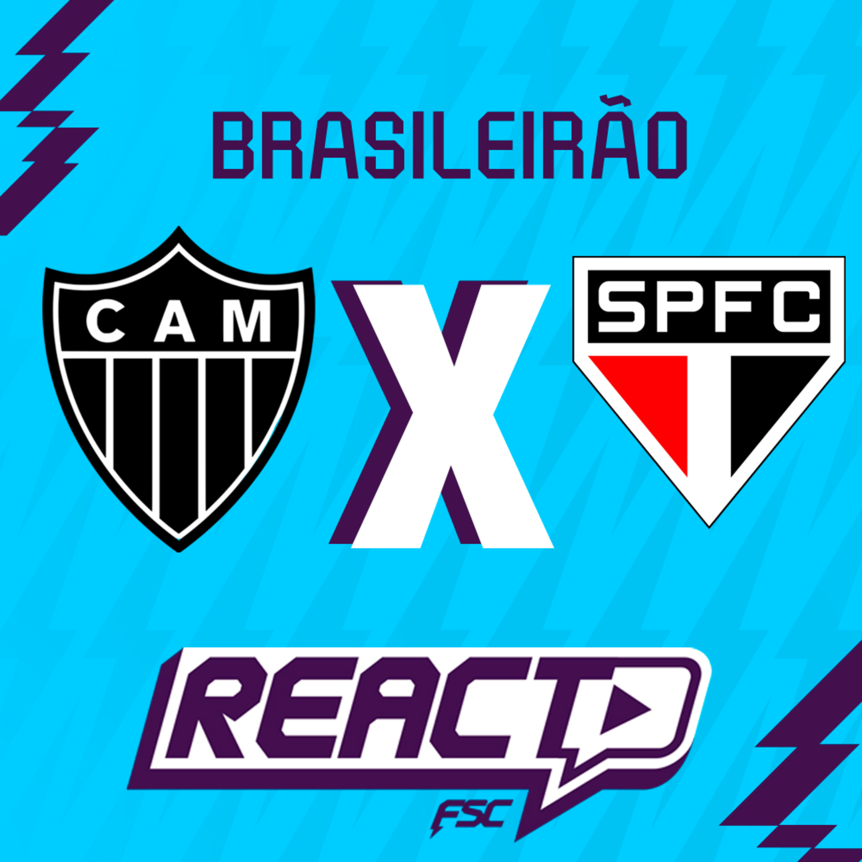 ATLÉTICO-MG x SÃO PAULO - Brasileirão FSC React