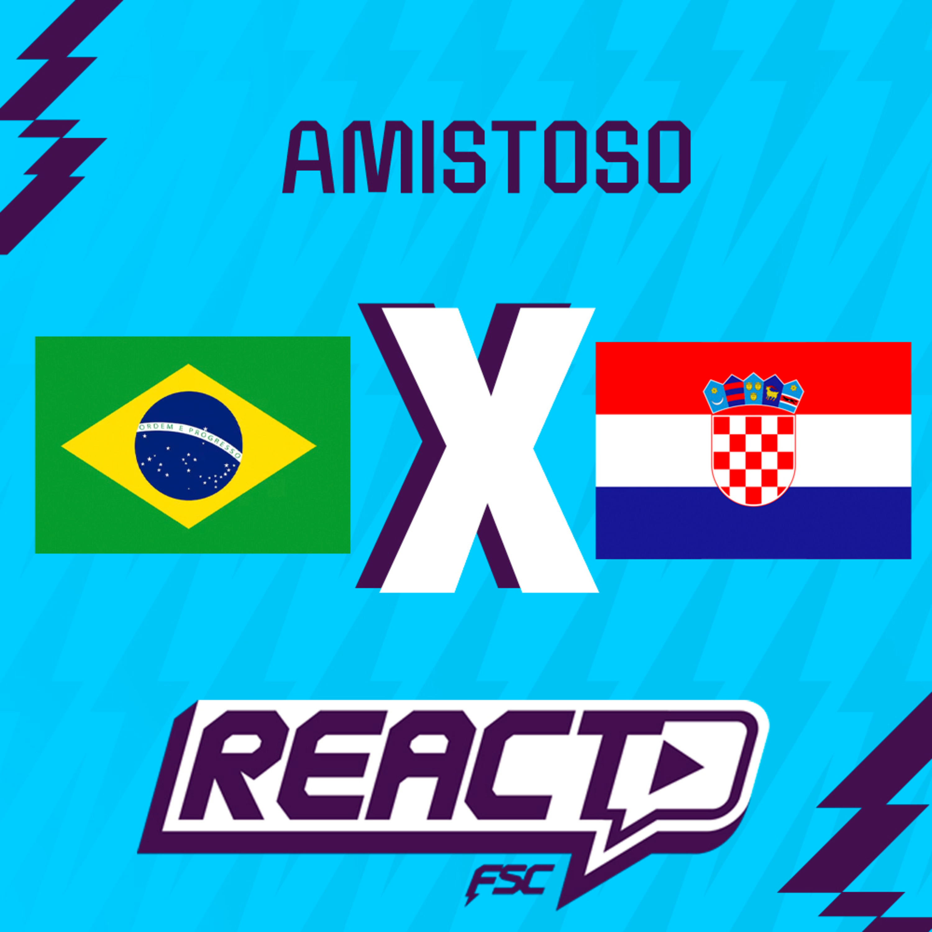  BRASIL x CROÁCIA - Amistoso FSC React episode artwork