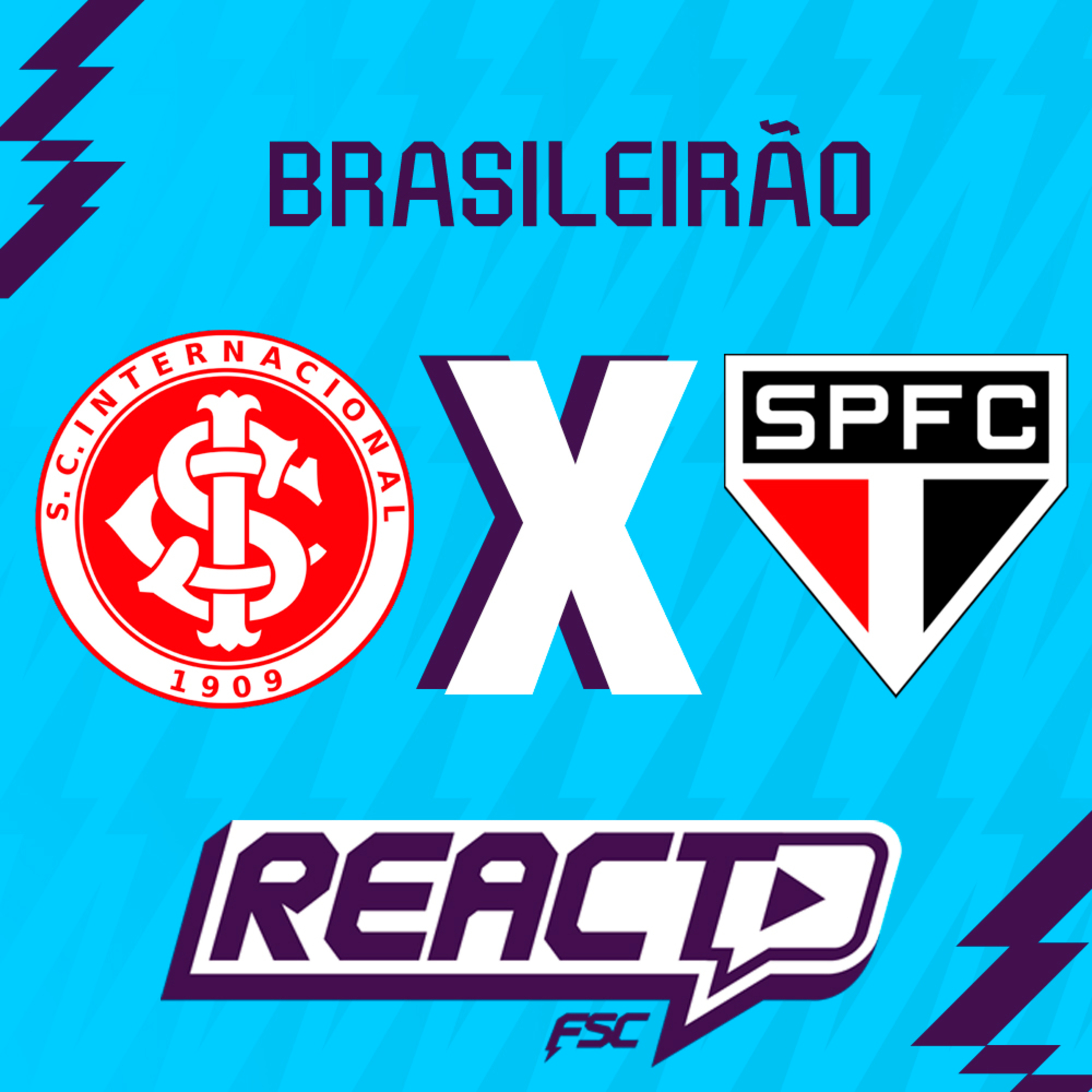 INTERNACIONAL x SÃO PAULO - Brasileirão FSC React episode artwork