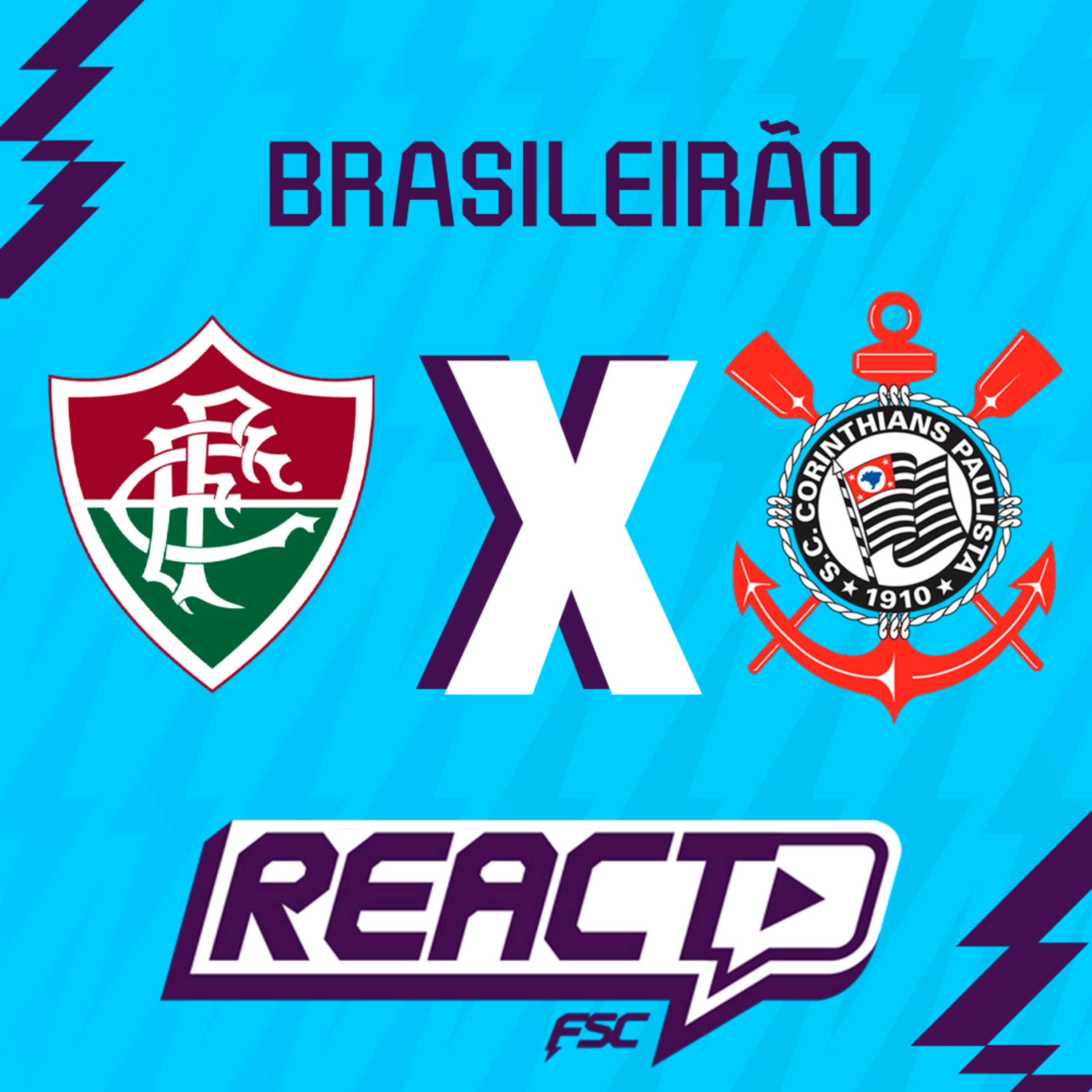 FLUMINENSE x CORINTHIANS - Brasileirão FSC React episode artwork