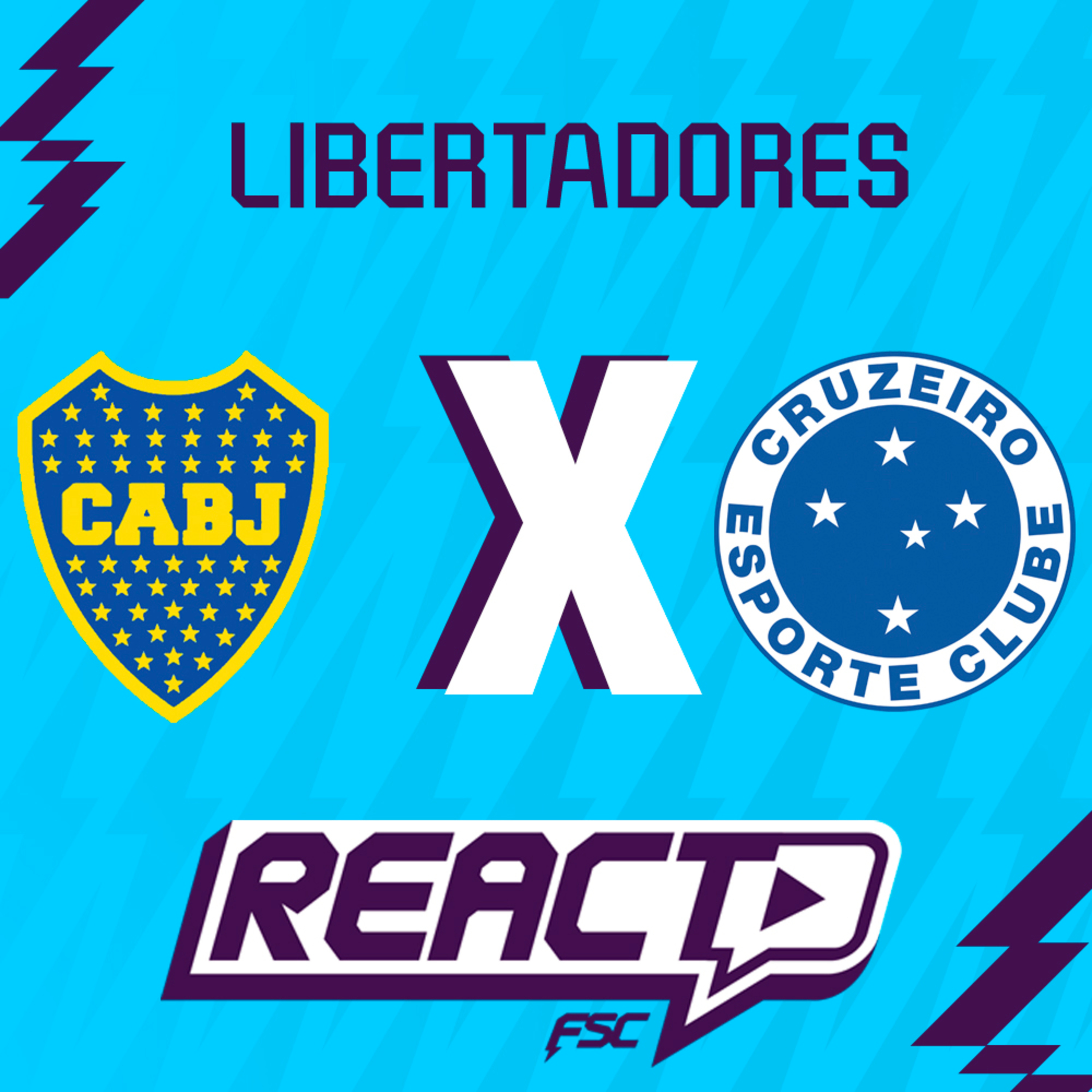 BOCA JUNIORS x CRUZEIRO - Copa Libertadores FSC React
