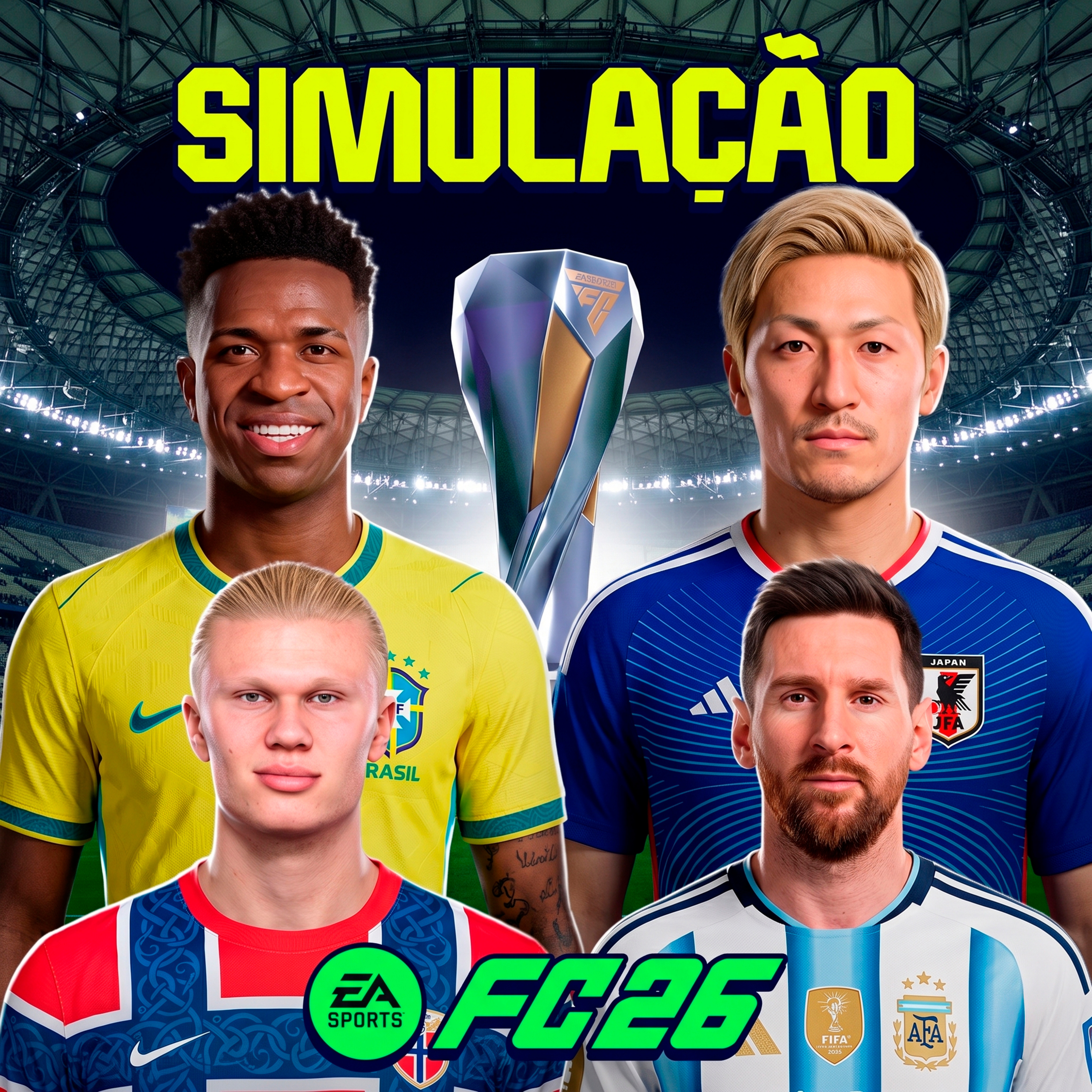 SIMULANDO O CAMINHO DO BRASIL ATÉ O HEXA NO FC 26 - IRL Mansão FSC episode artwork