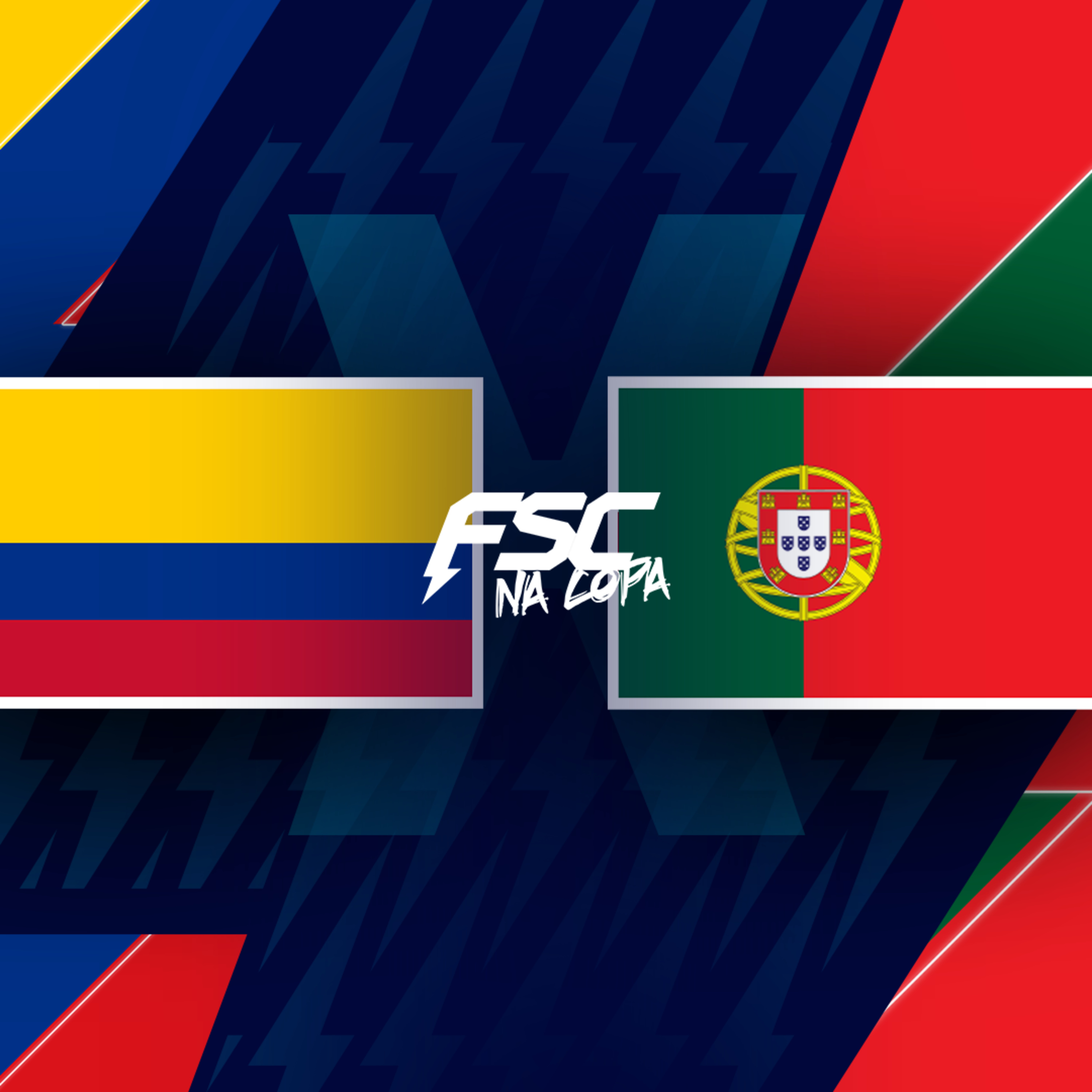 COLÔMBIA X PORTUGAL - COPA 26 FSC React episode artwork