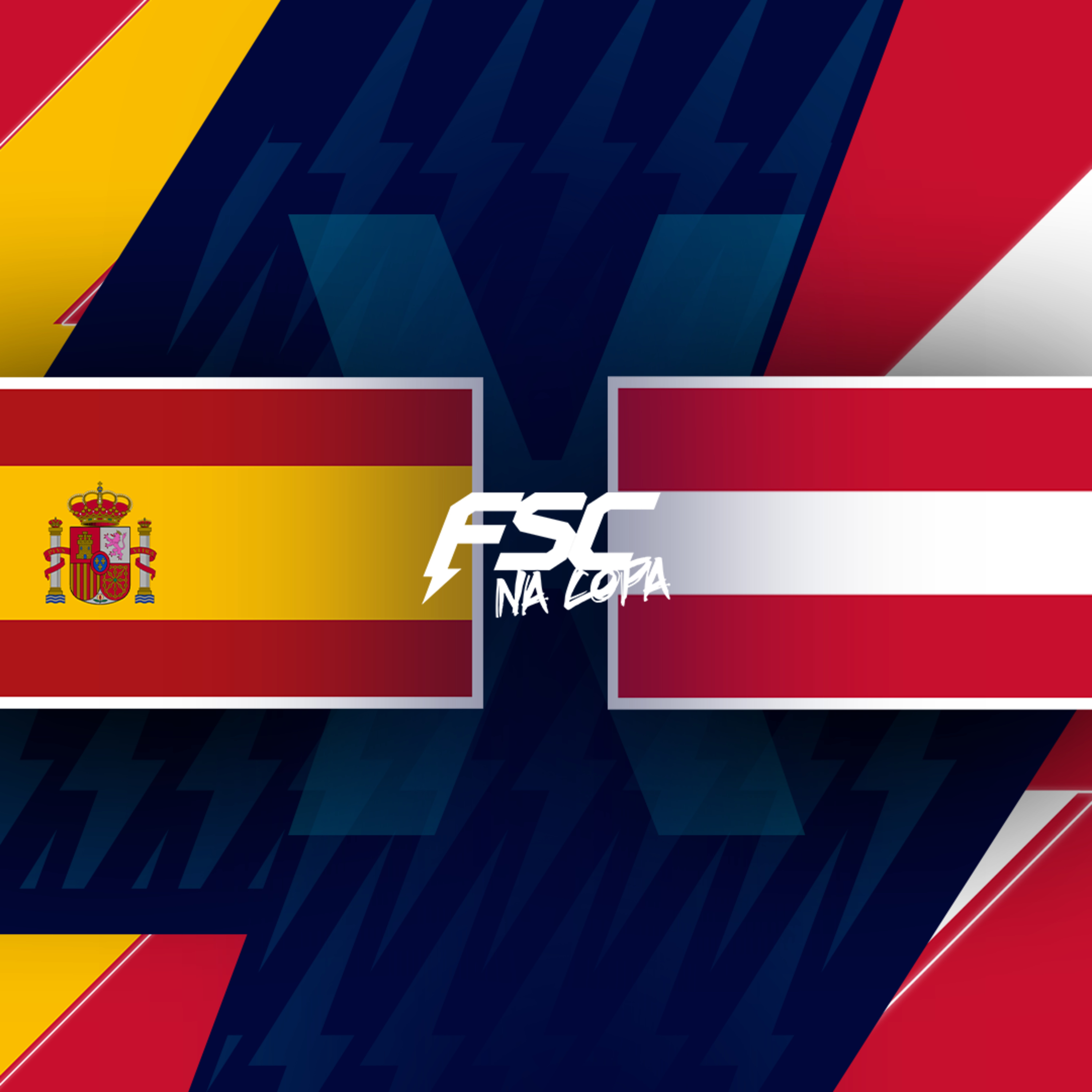 ESPANHA X ÁUSTRIA - COPA 26 FSC React episode artwork