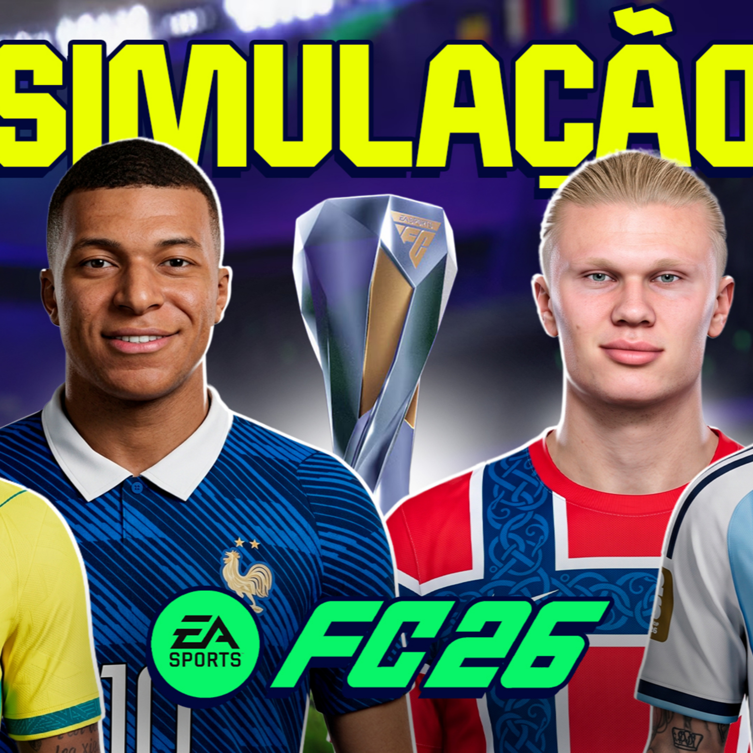 SIMULANDO O CAMINHO DO BRASIL ATÉ O HEXA NO FC 26. PART 2 - IRL Mansão FSC episode artwork