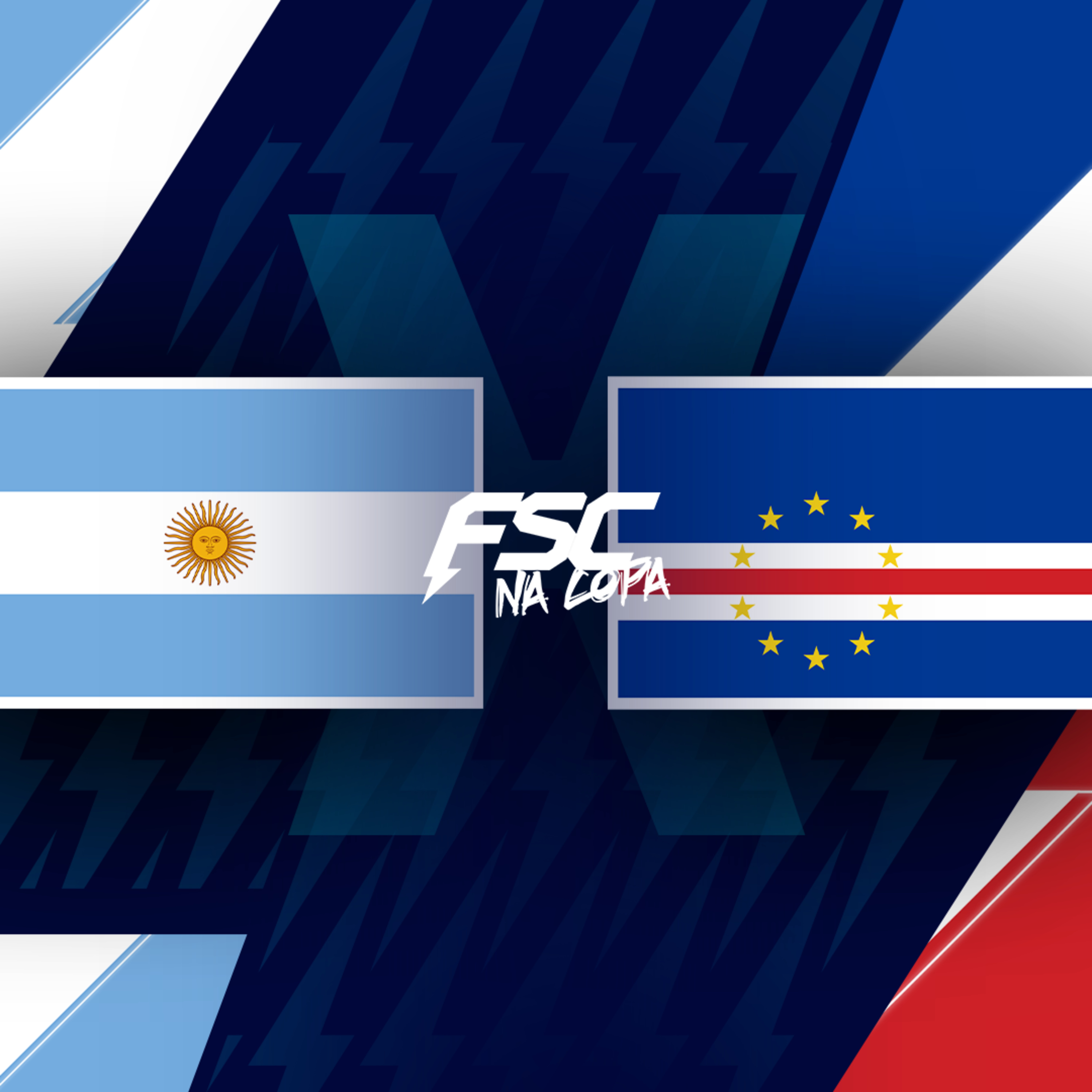 ARGENTINA X CABO VERDE - COPA 26 FSC React episode artwork