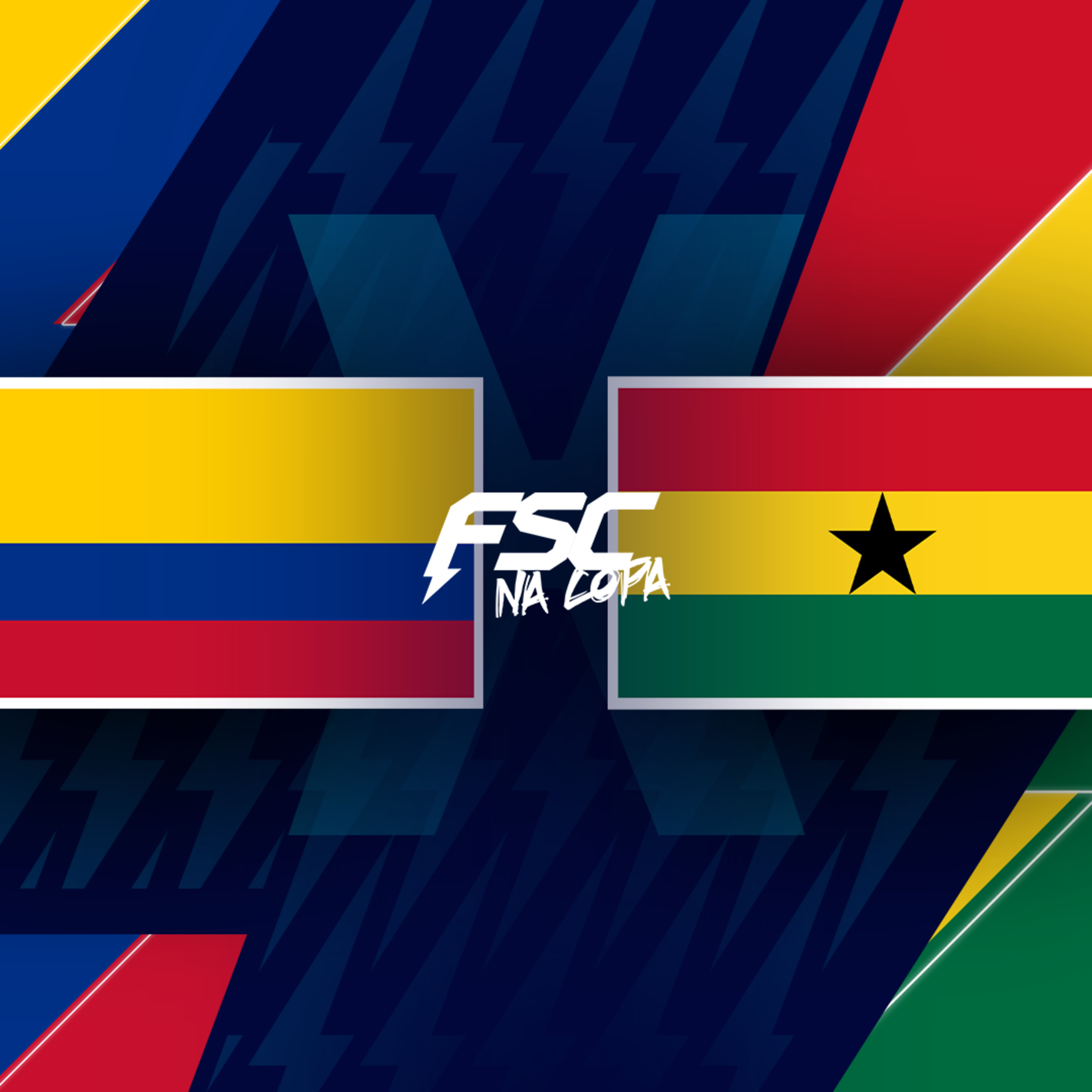 COLÔMBIA X GANA - COPA 26 FSC React episode artwork